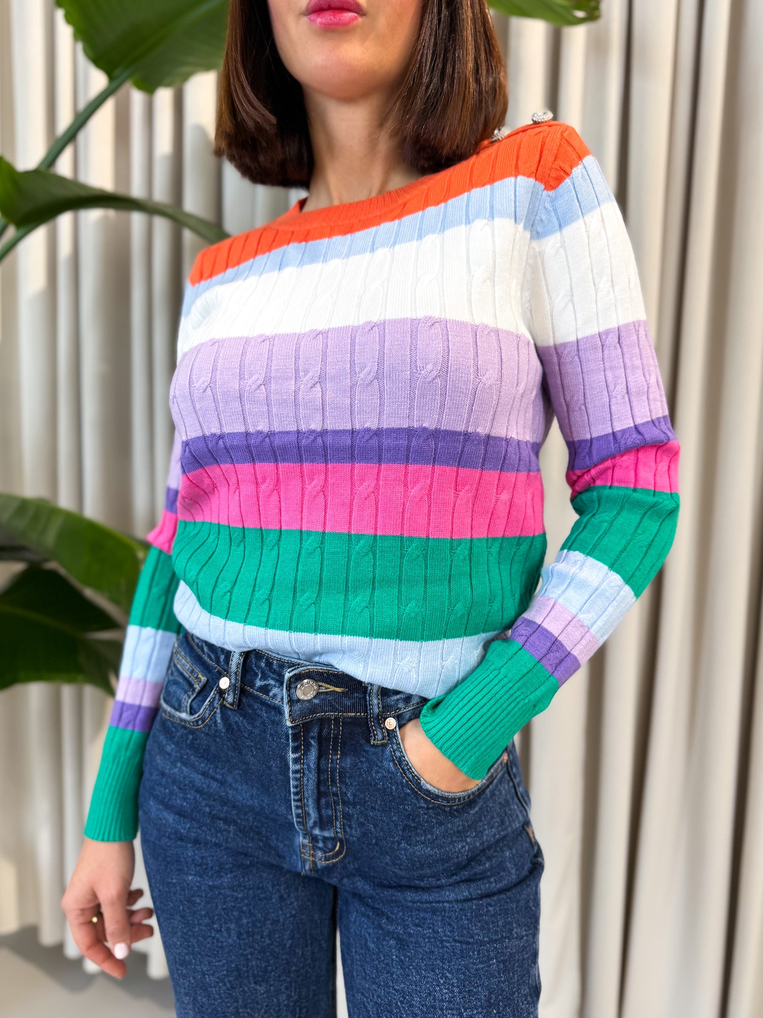 Pullover rainbow