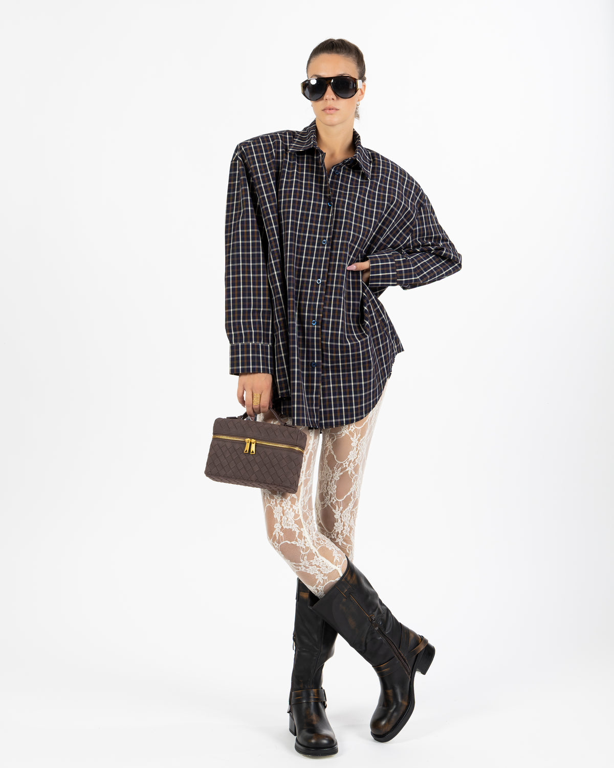 Leggings pizzo