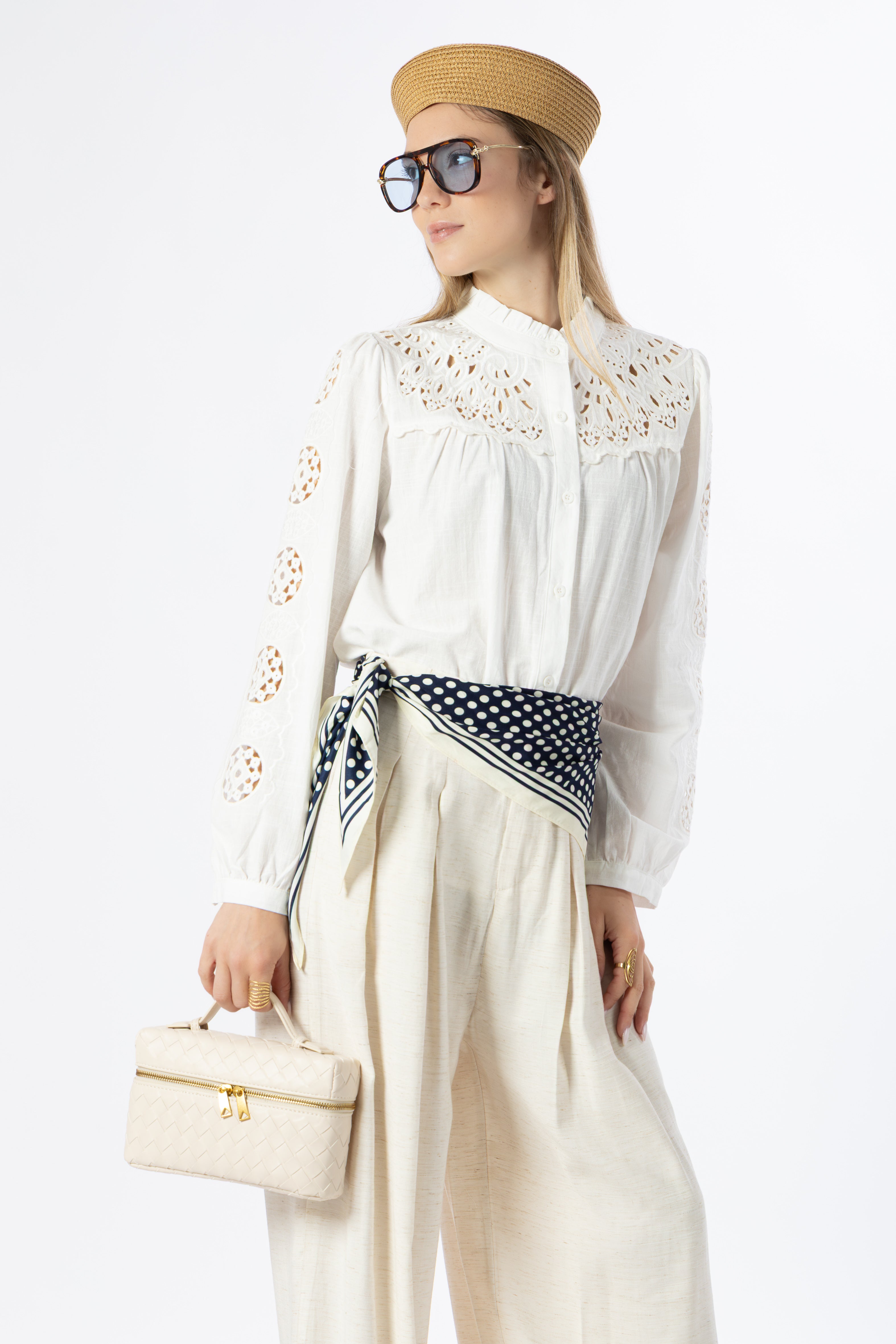 Camicia ricami