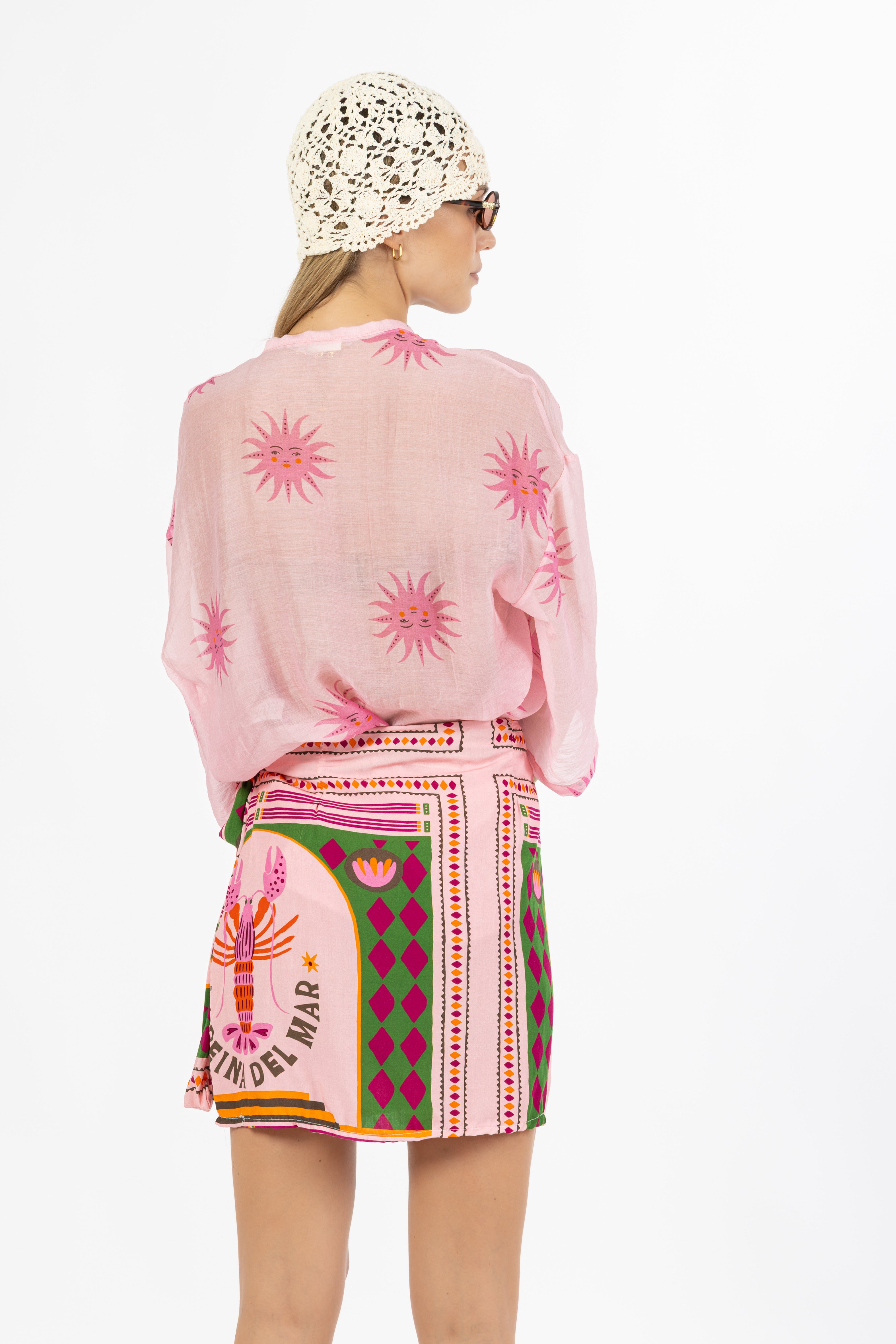 Camicia rosa Sun