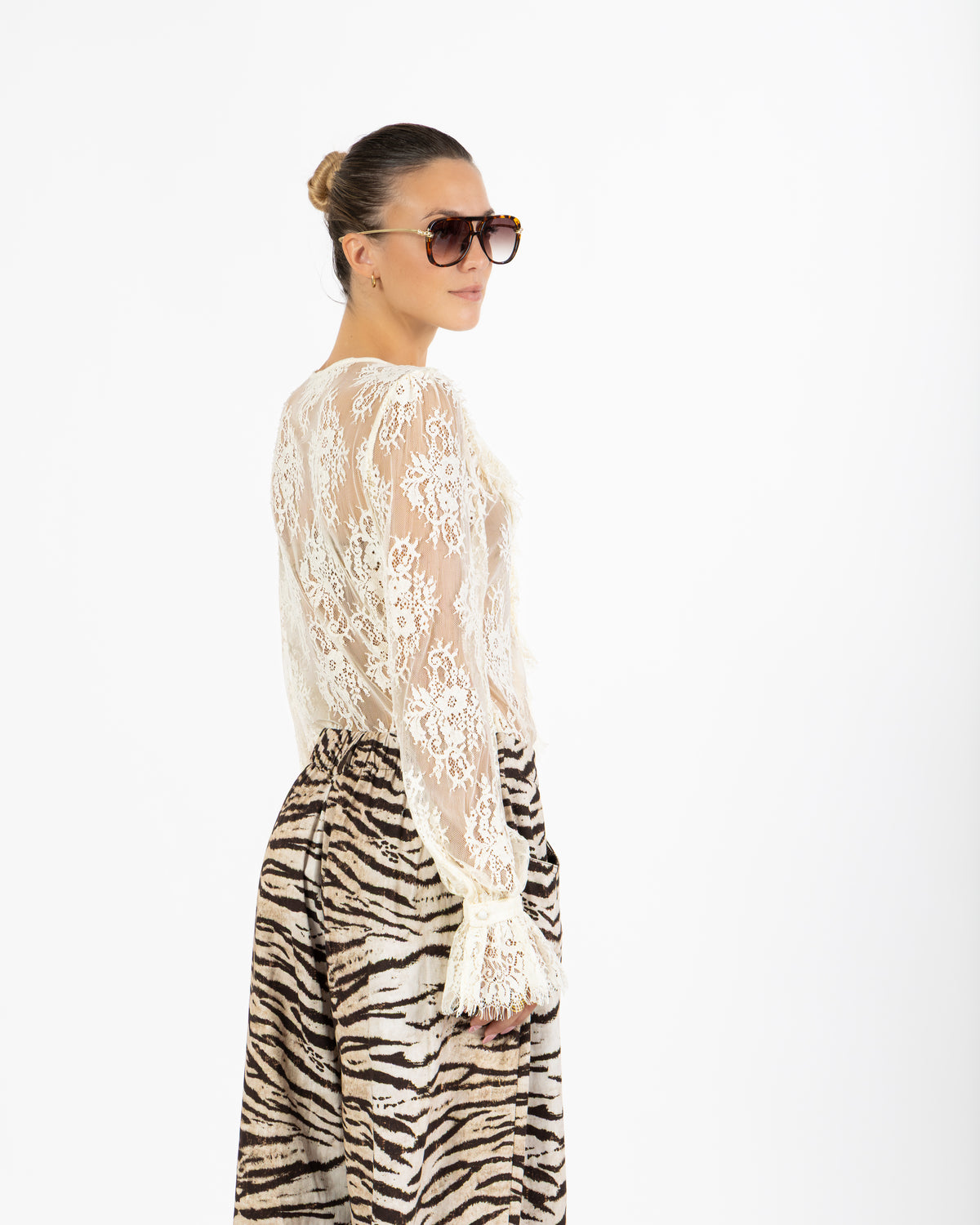 Blusa pizzo