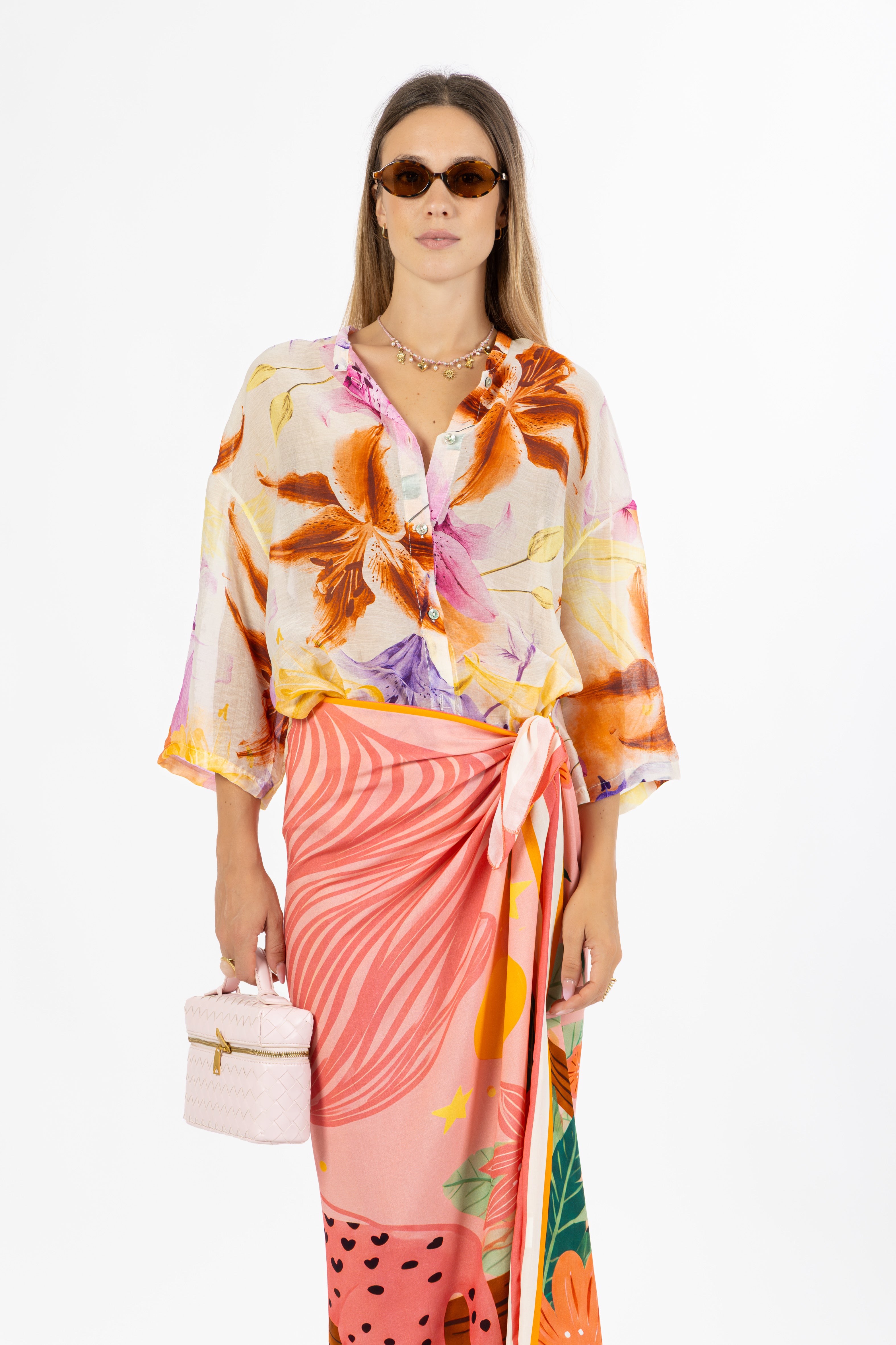 Camicia Flowers