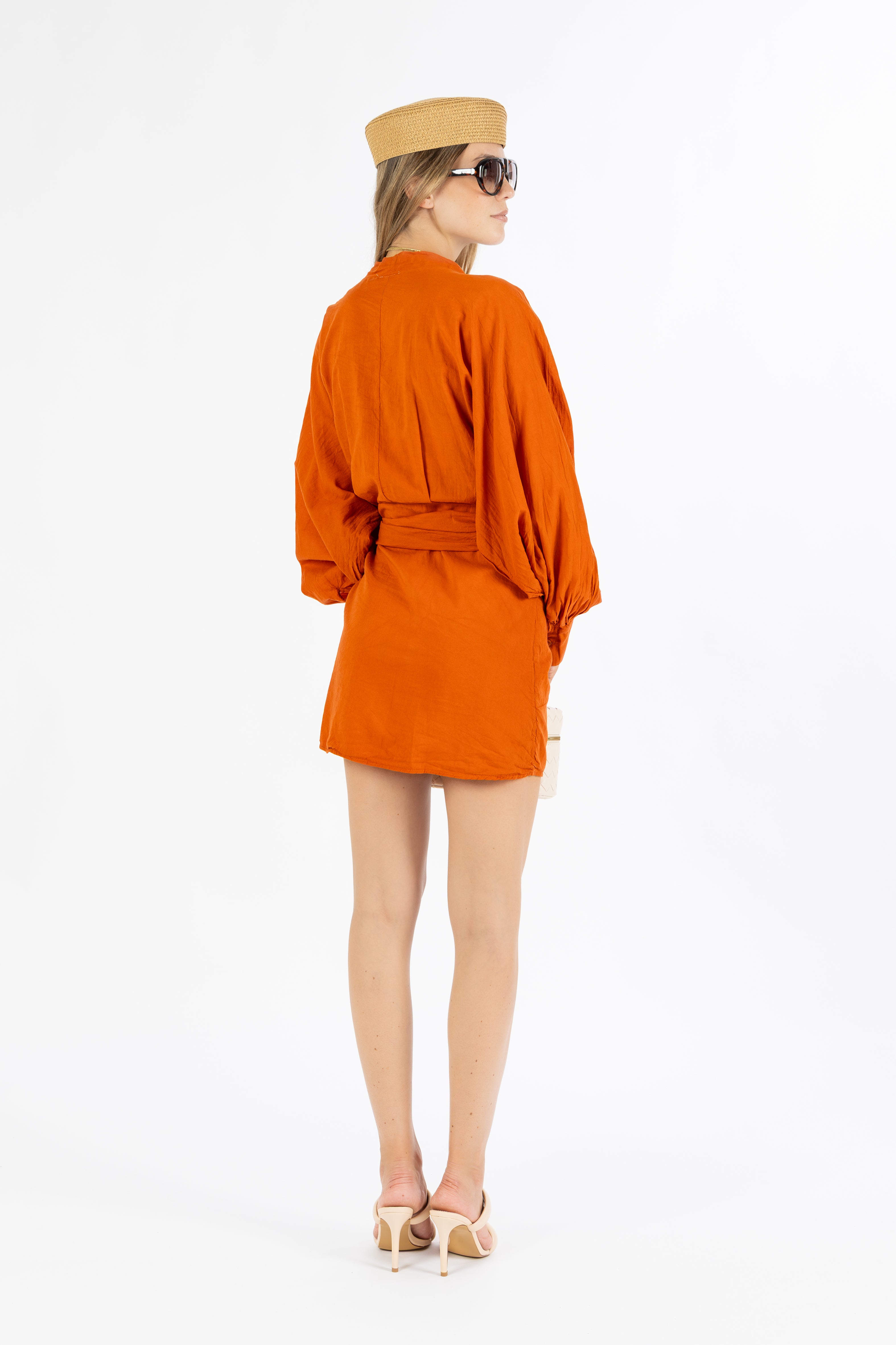 Mini dress arancione