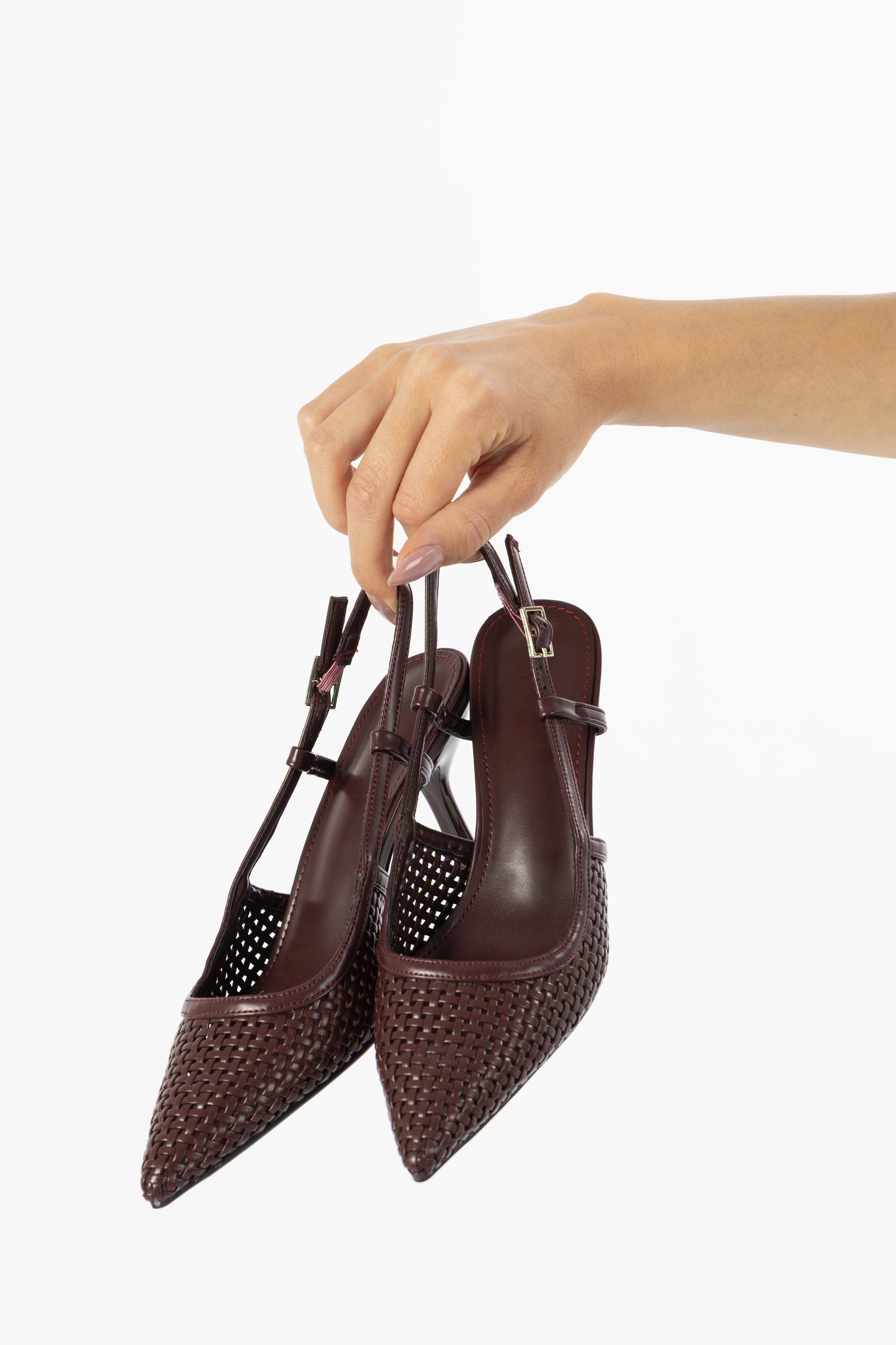 Décolleté bordeaux