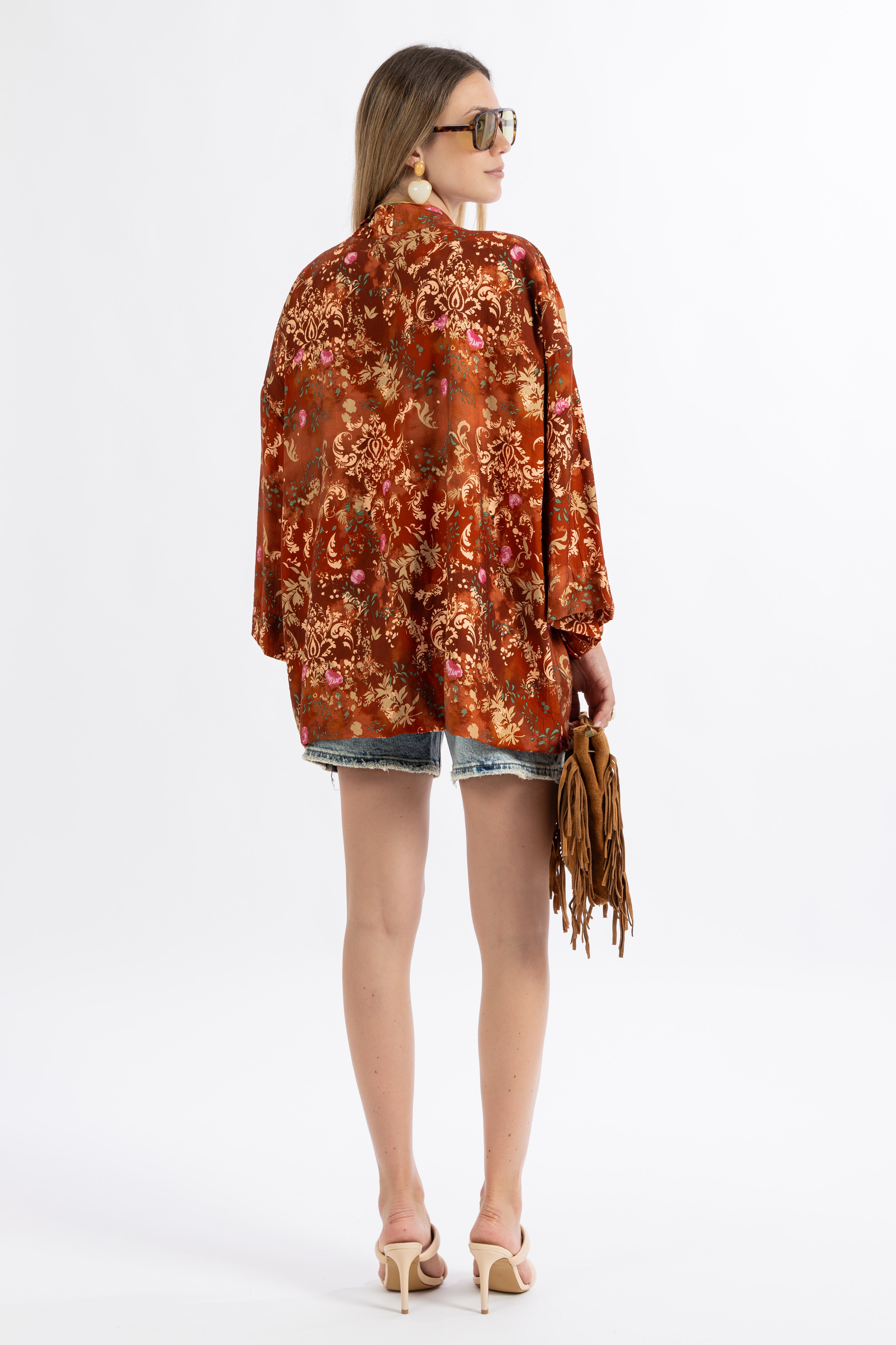 Kimono fantasia floreale