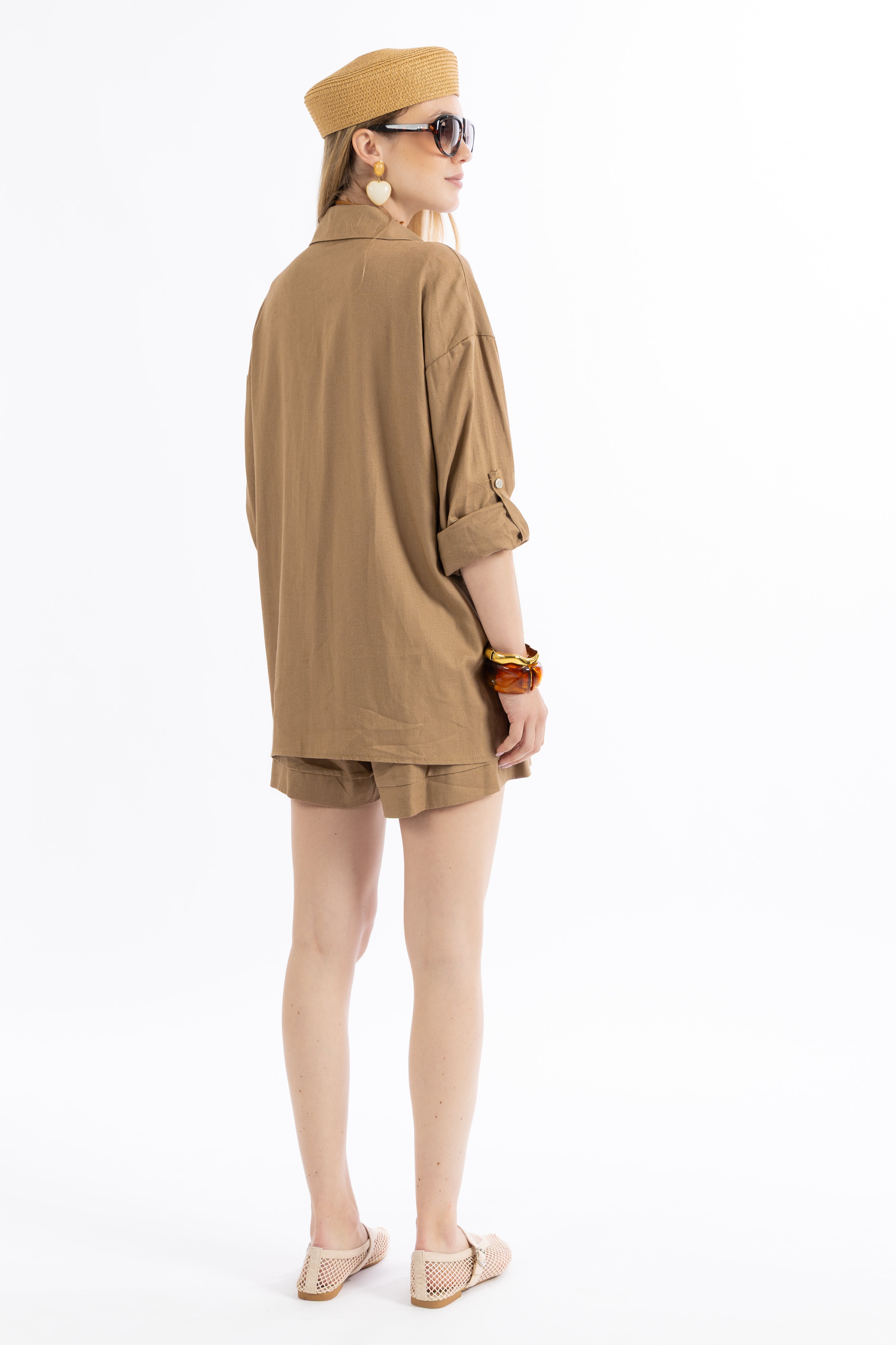 Coordinato short biscotto