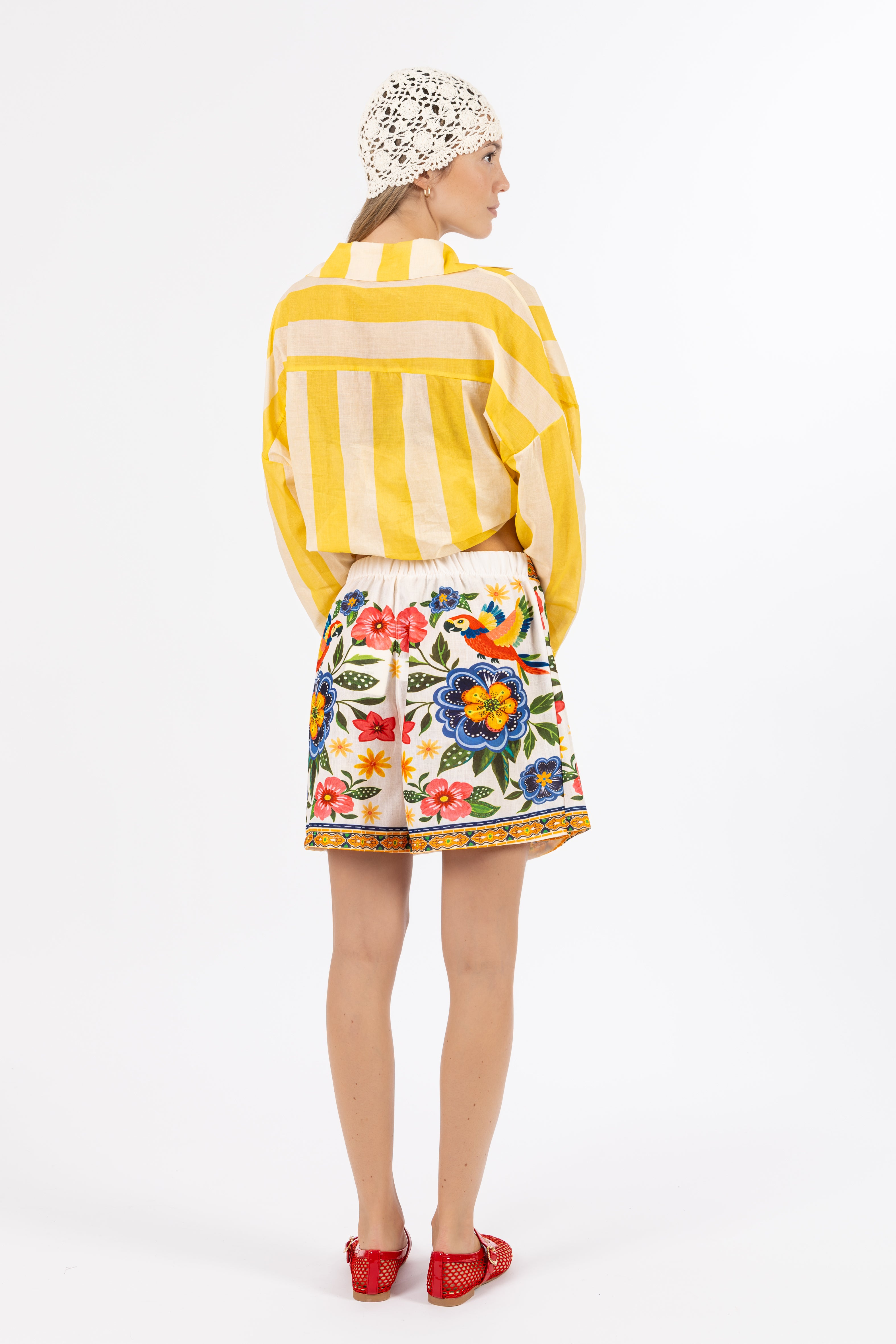 Gonna pantaloncino Tropical
