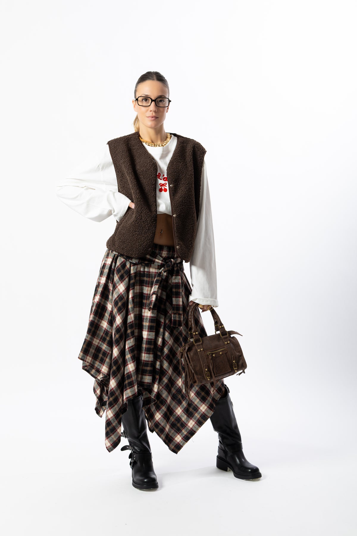 Gilet Teddy cioccolato