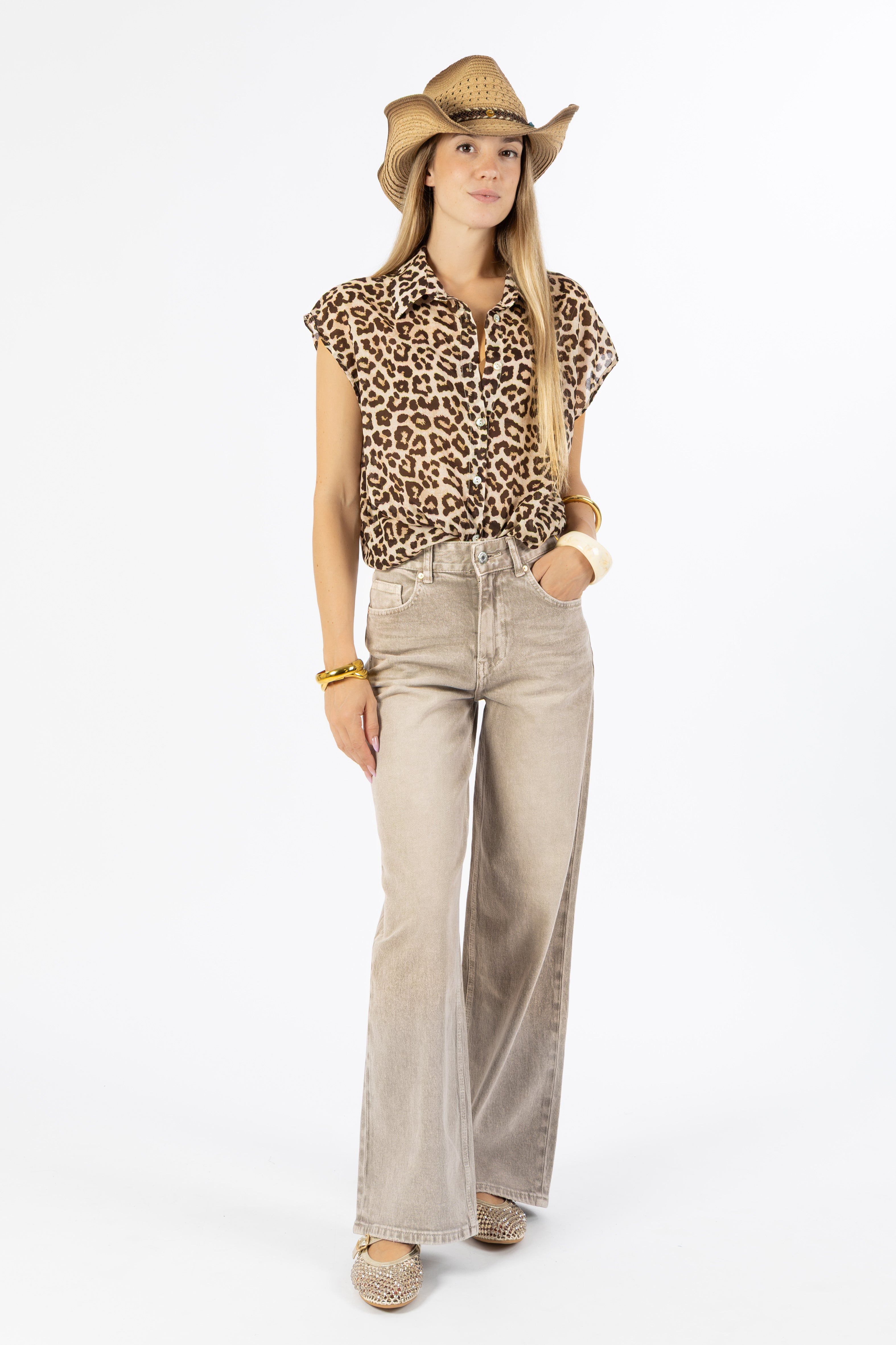 Camicia animalier