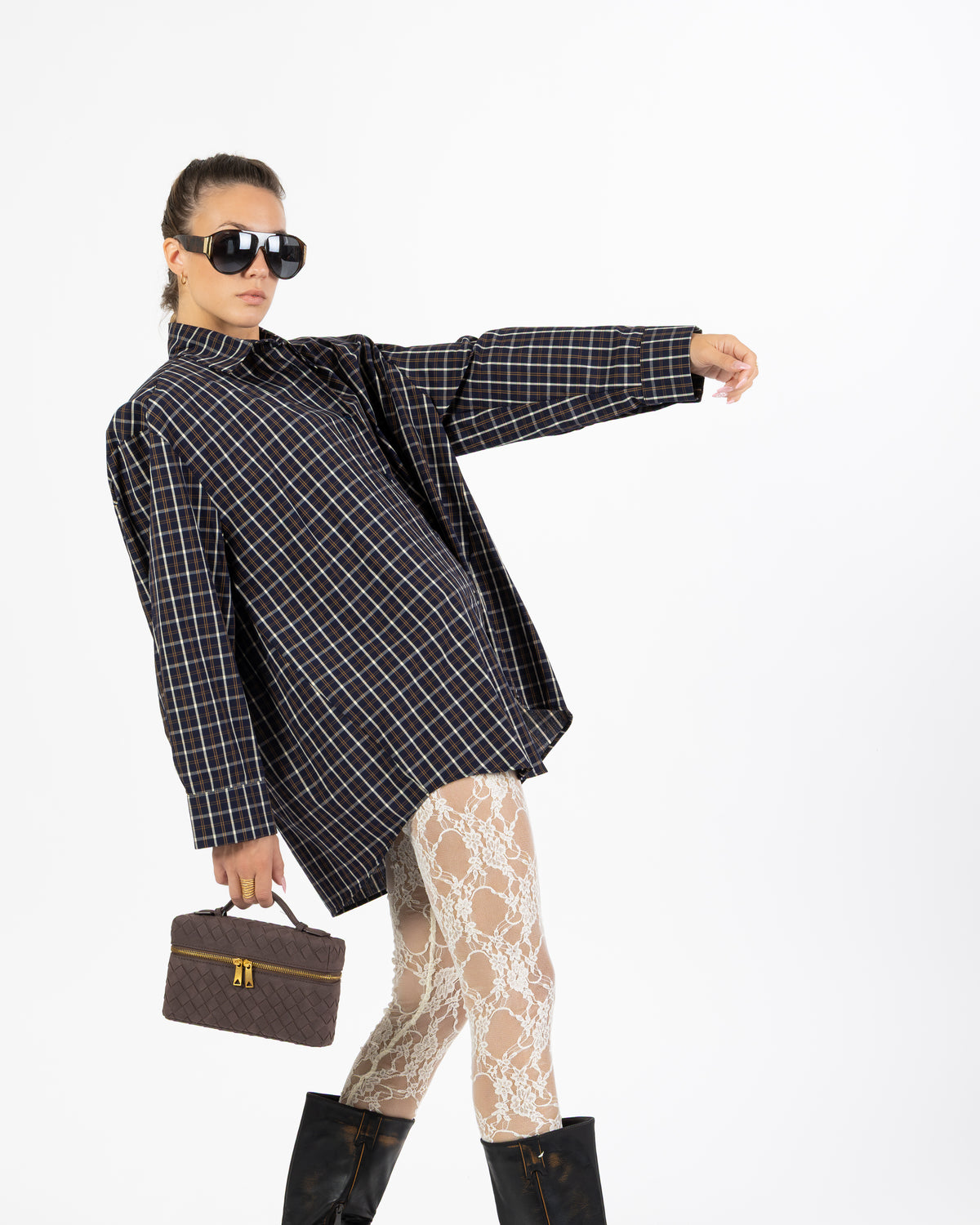 Leggings pizzo
