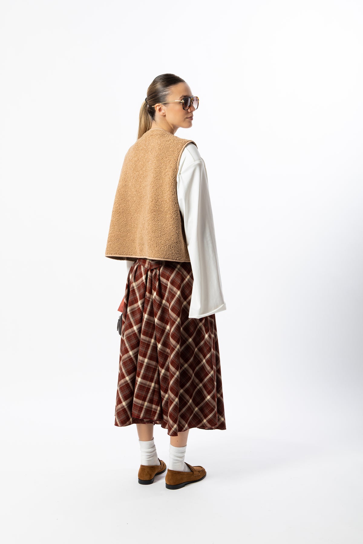 Gilet Teddy biscotto