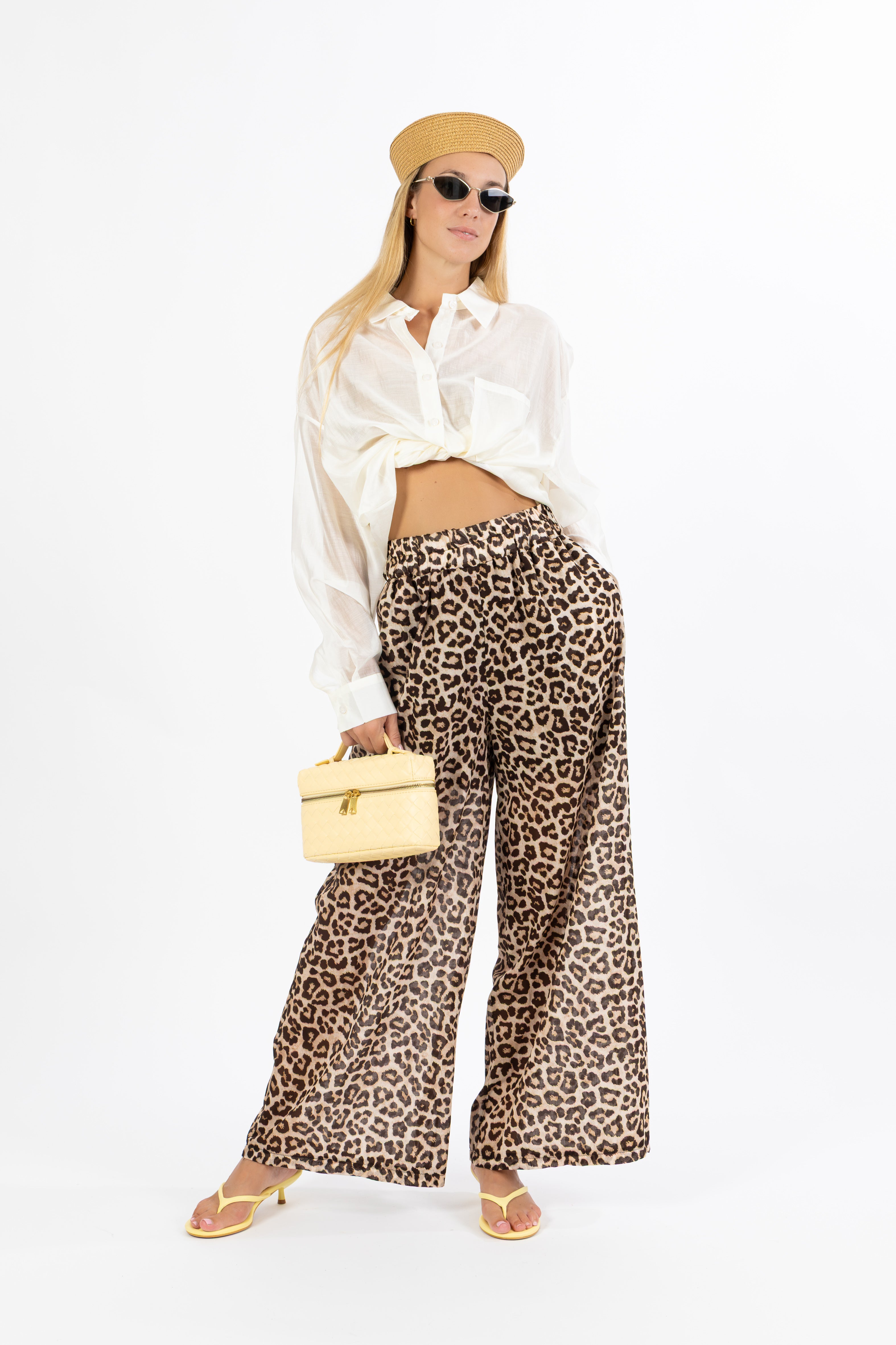 Pantalone animalier