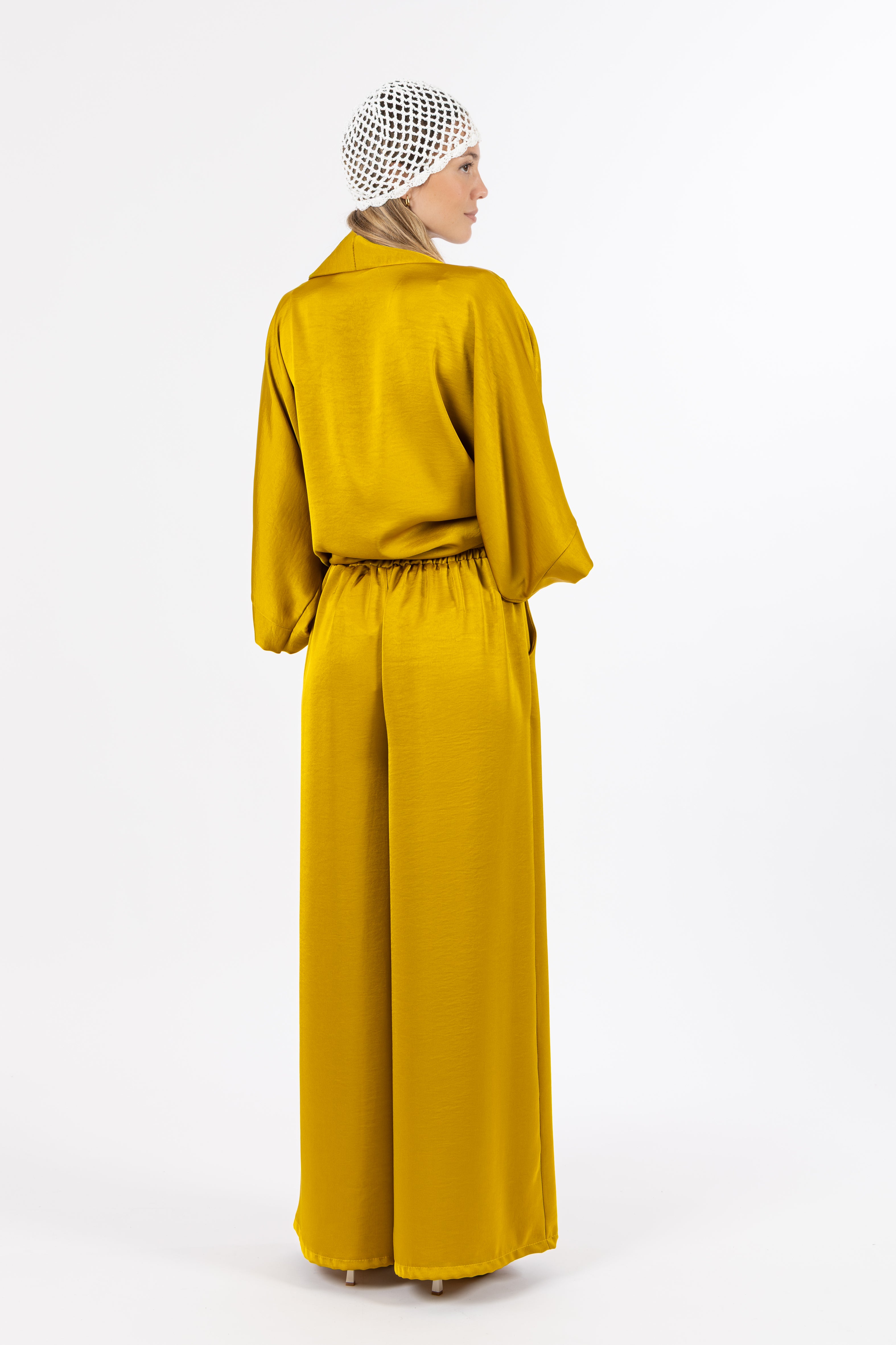 Pantalone senape