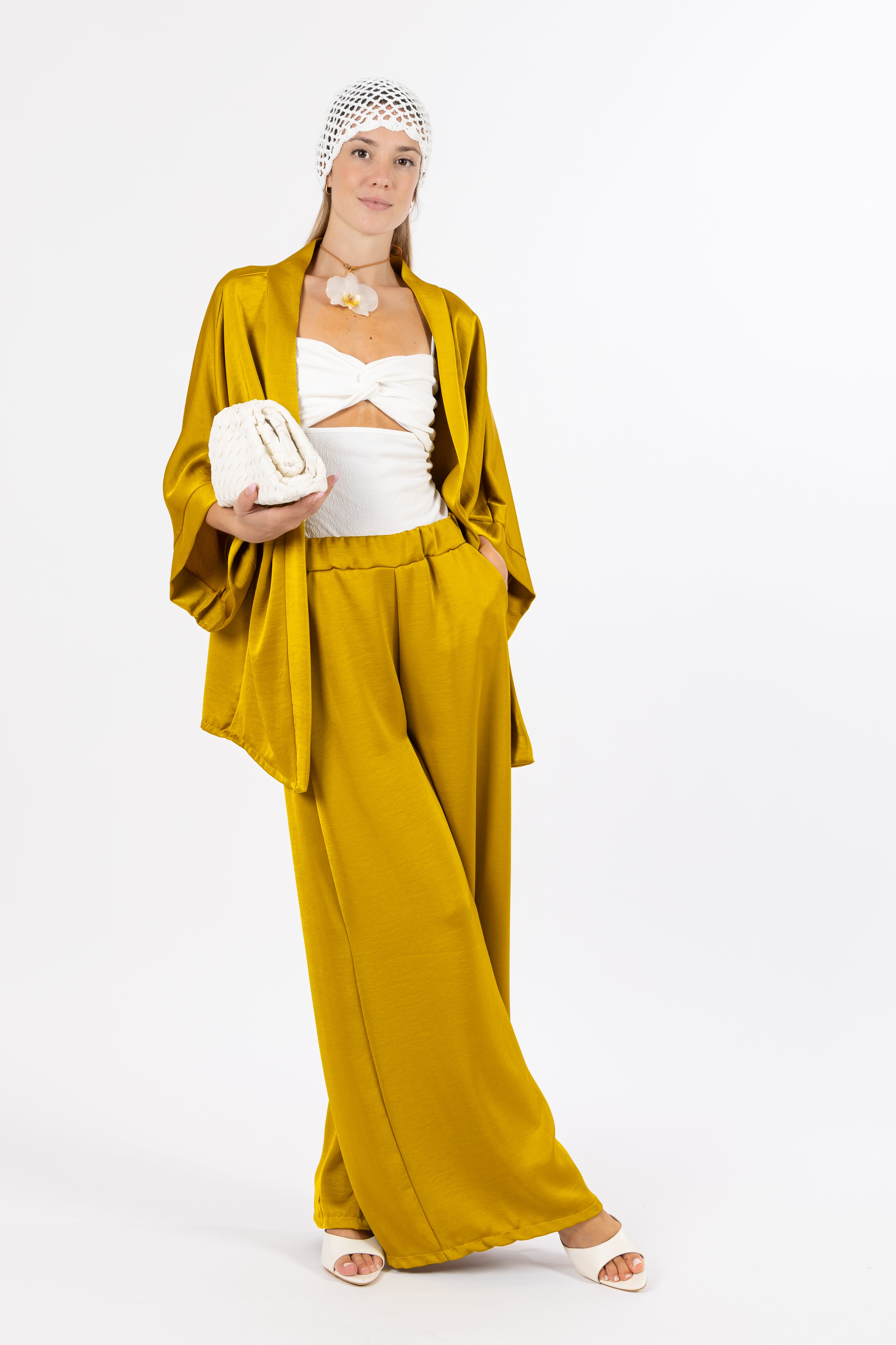 Pantalone senape