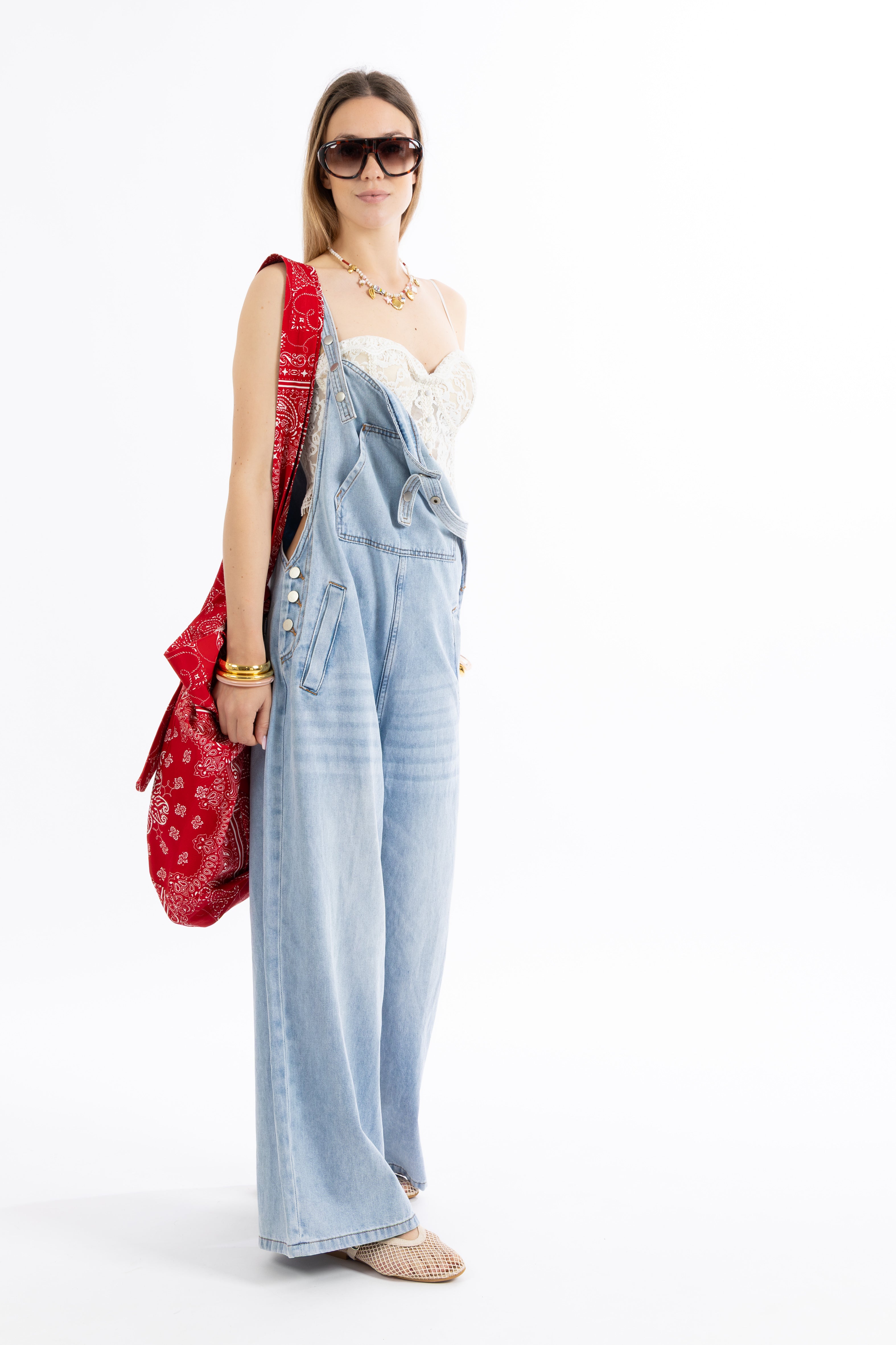 Salopette denim