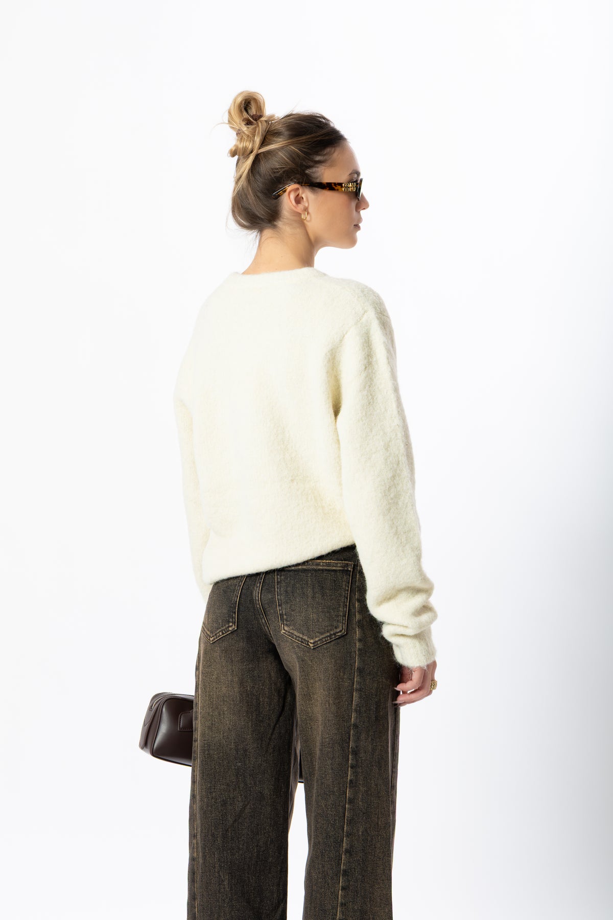 Pullover alpaca panna