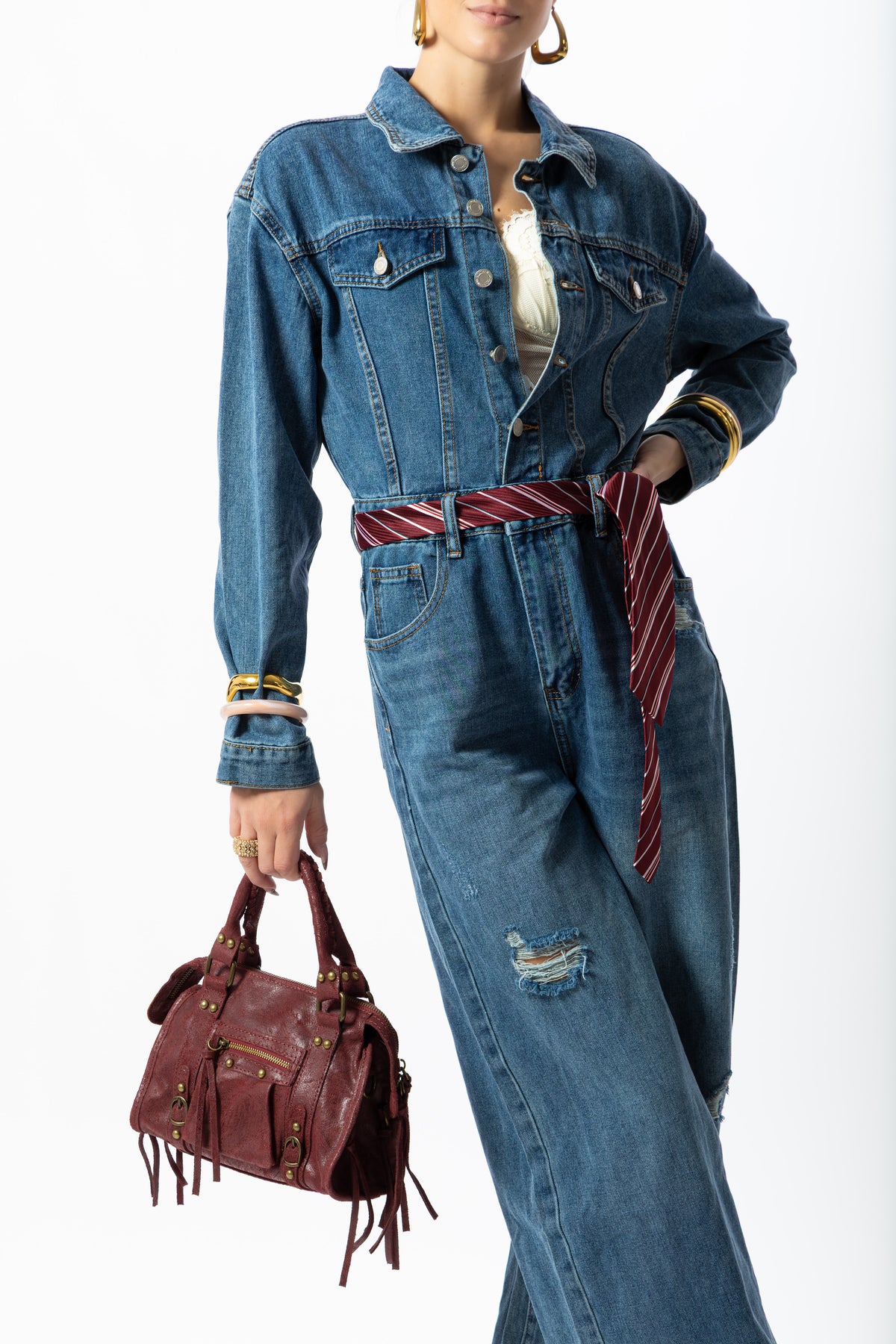 Jumpsuit in denim