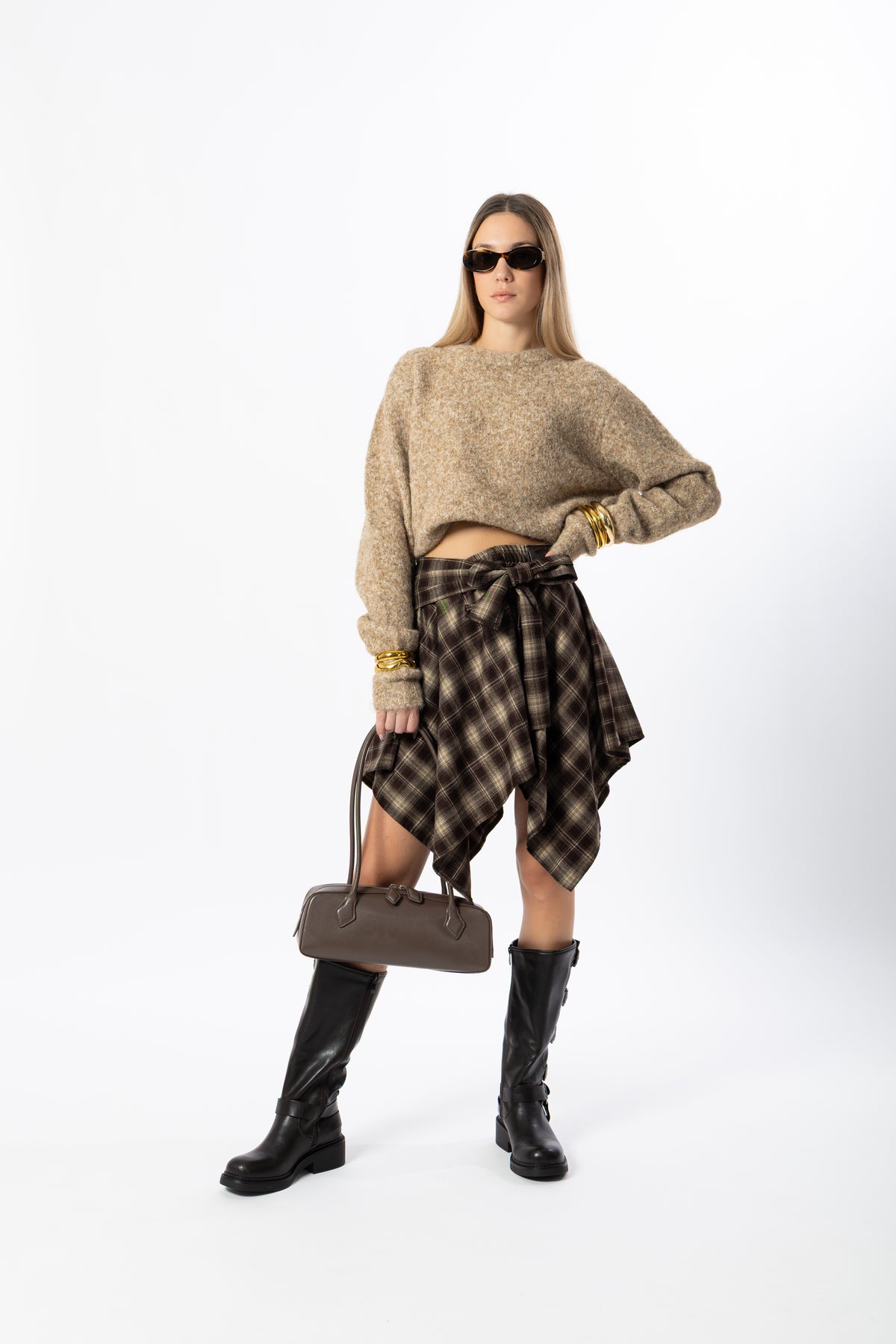 Pullover alpaca biscotto