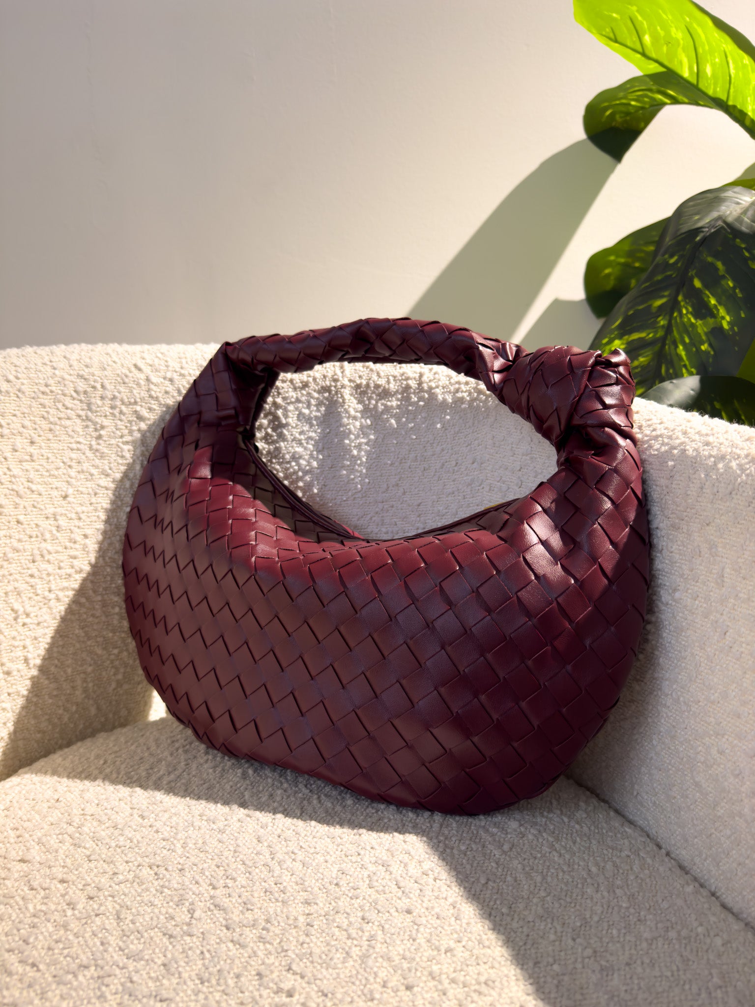 Borsa Tess grande intrecciata