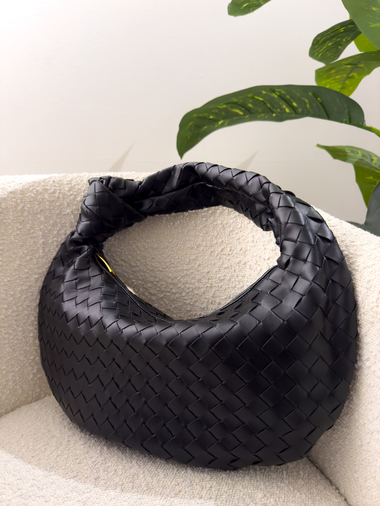 Borsa Tess grande intrecciata