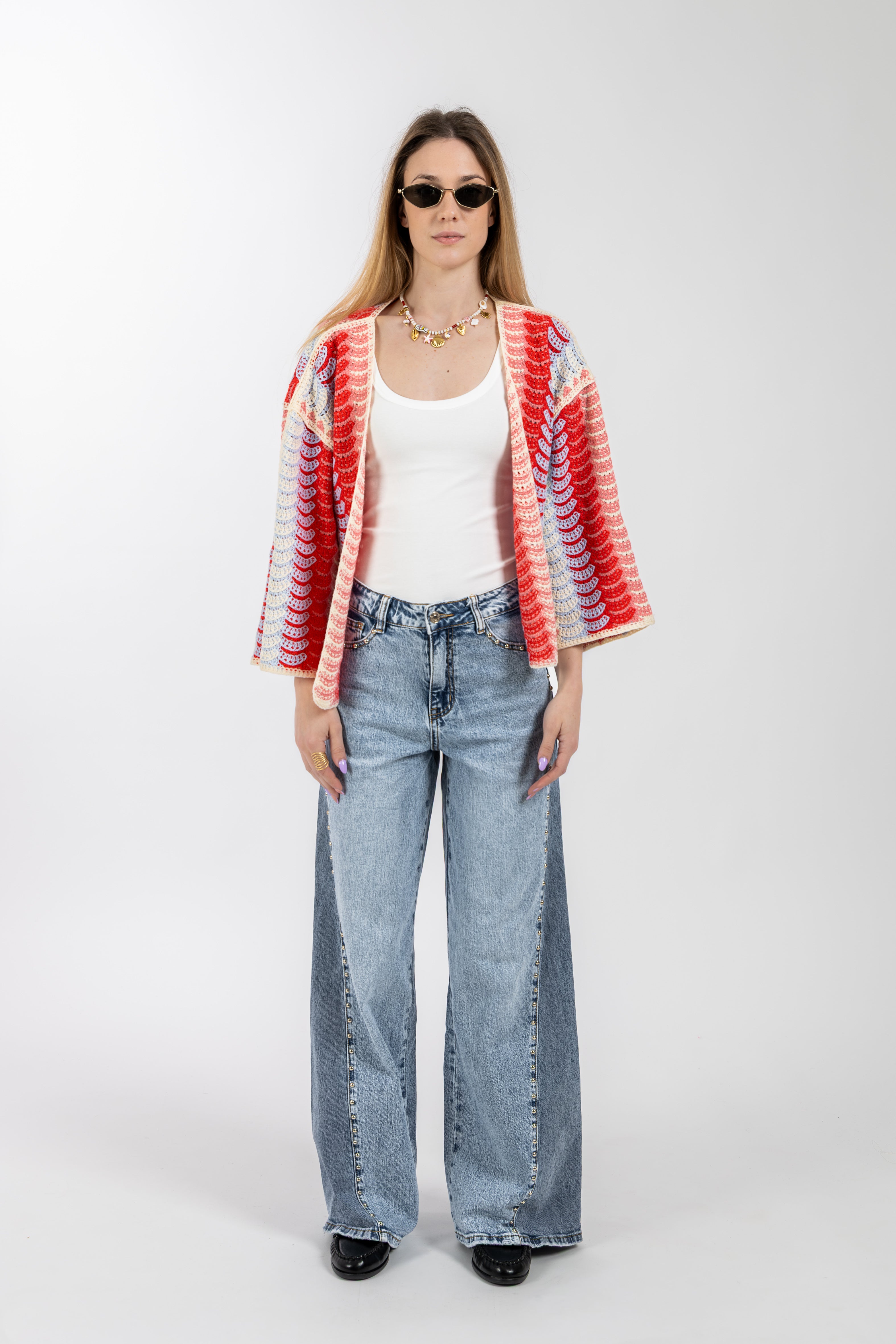 Jeans borchie