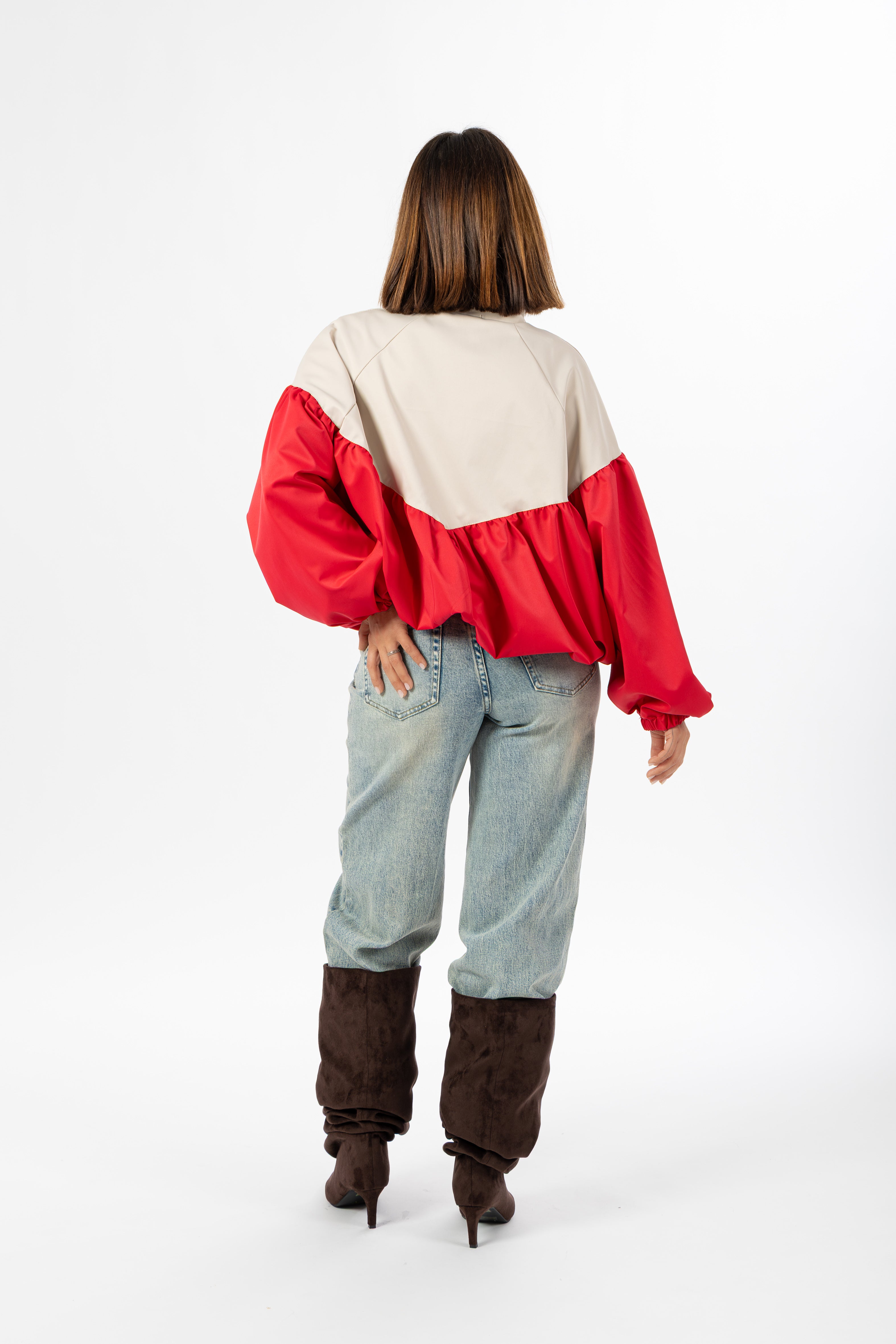 Bomber bicolore