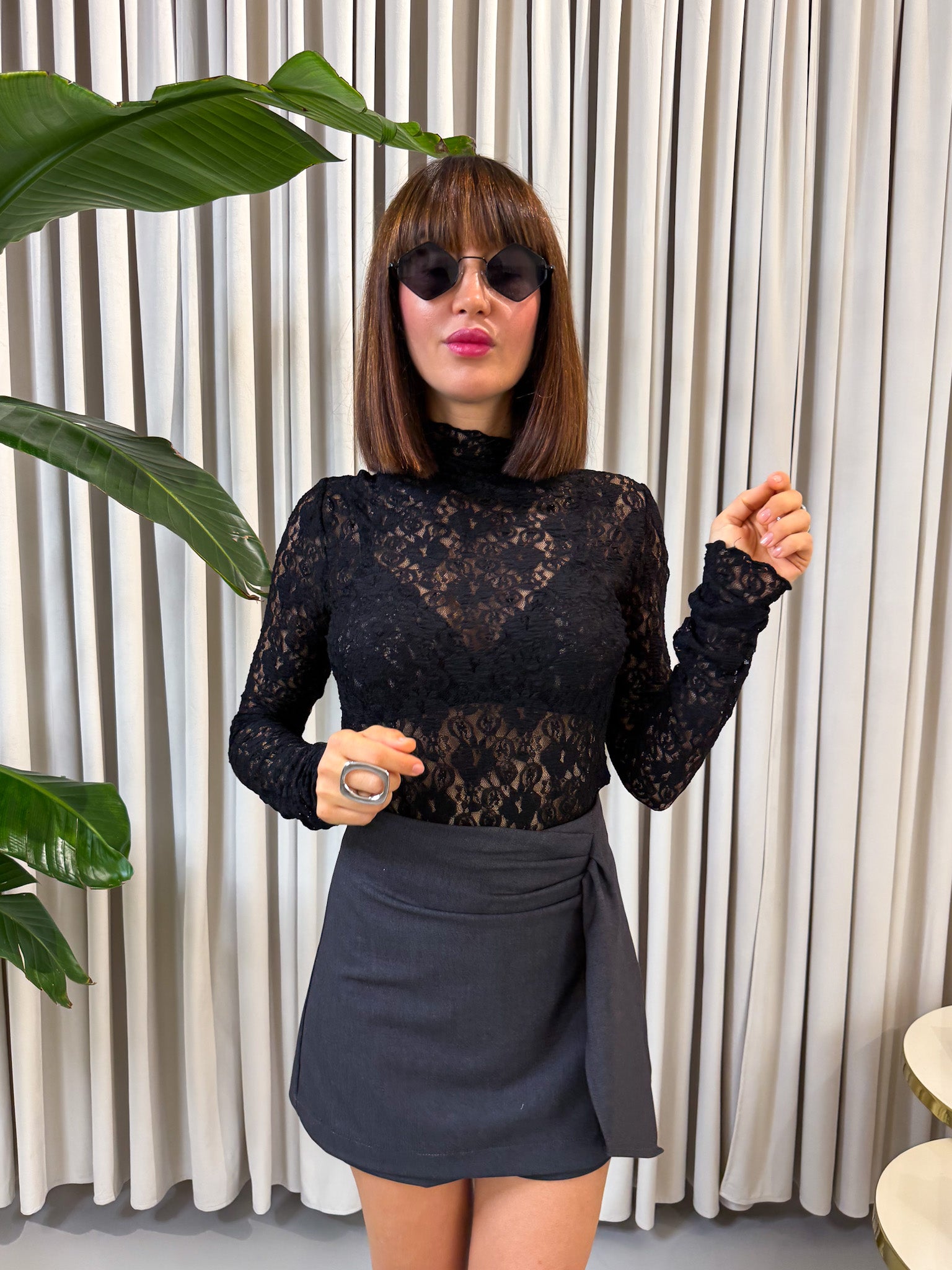 T-shirt pizzo