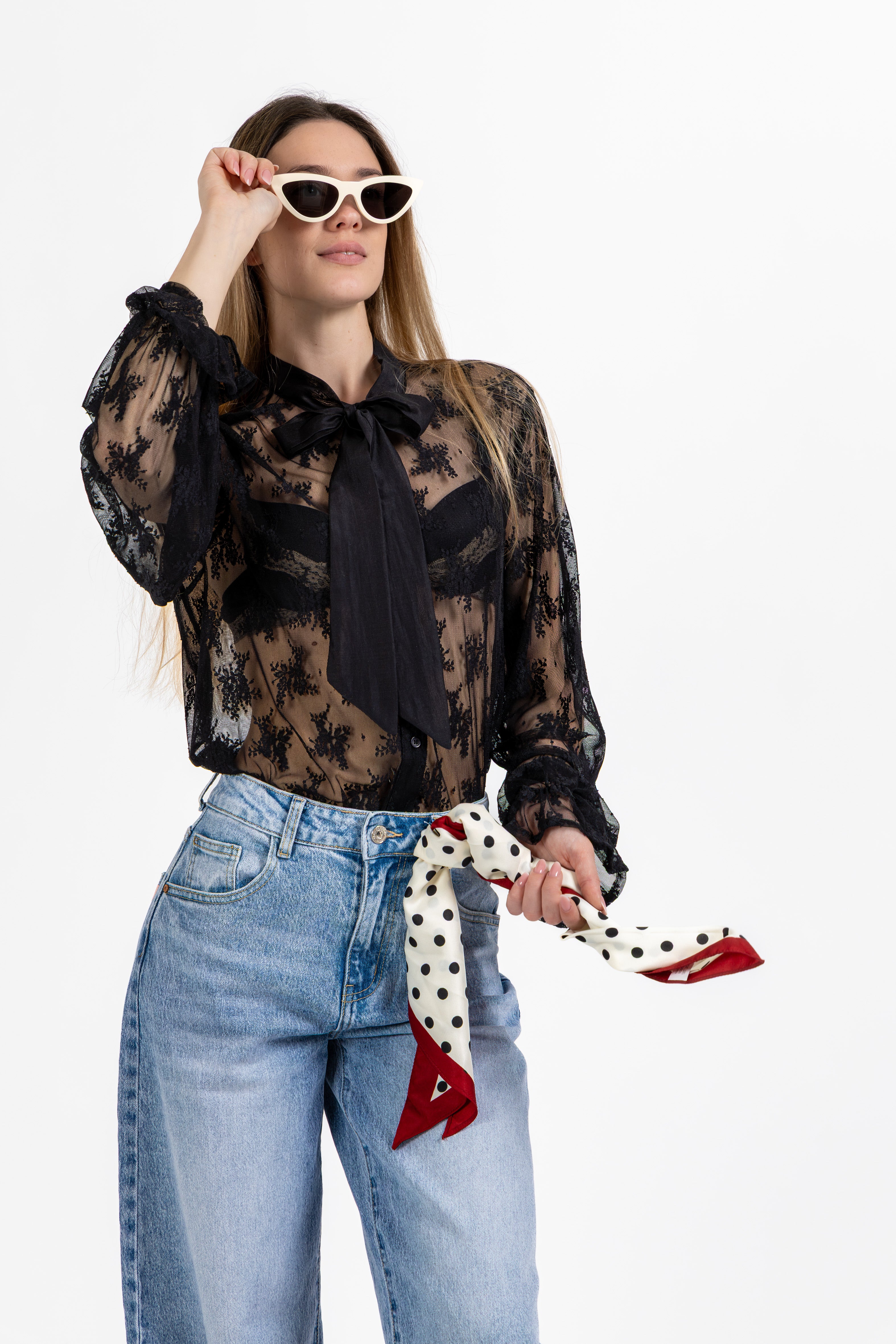 Foulard pois