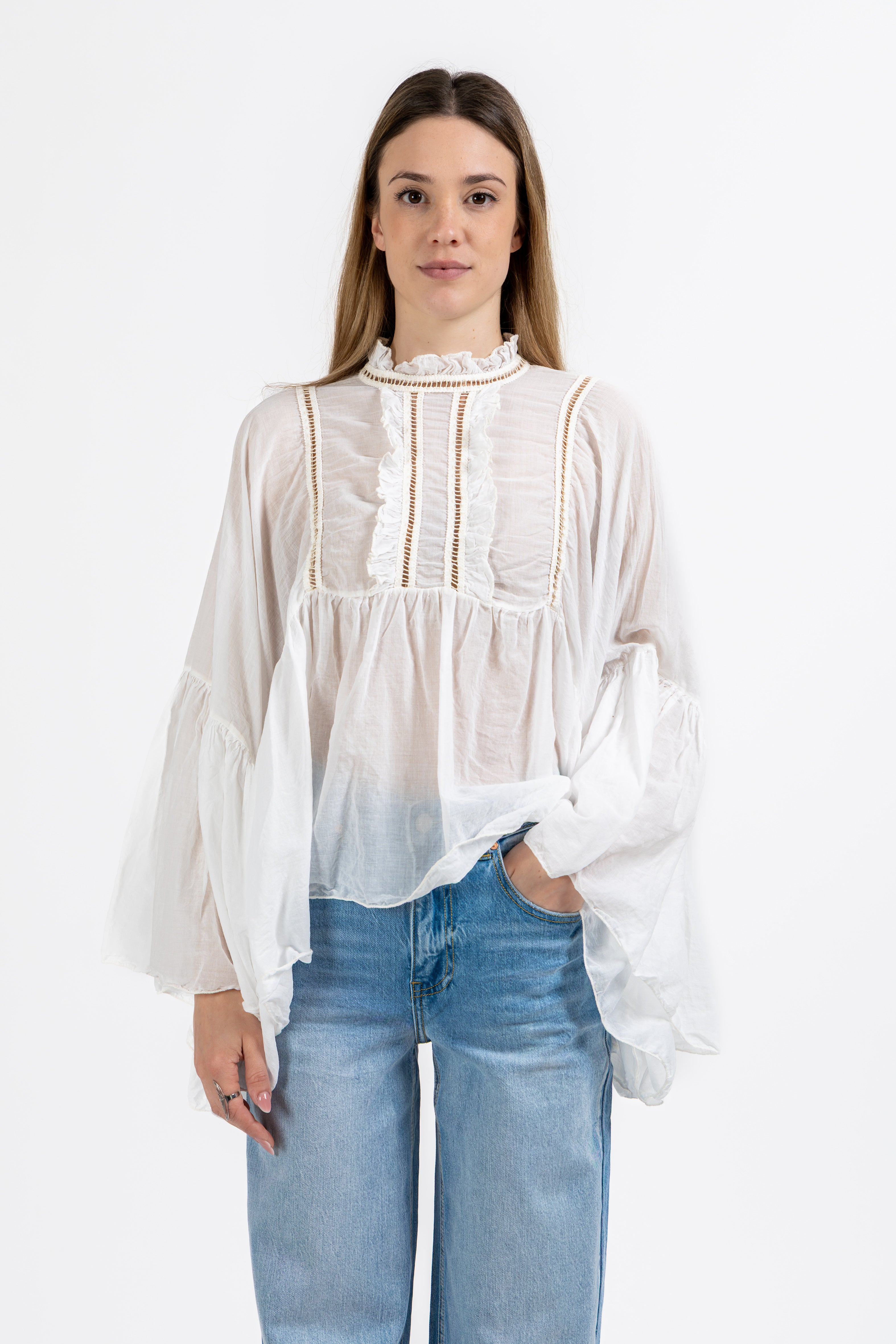 Blusa Melany bianco