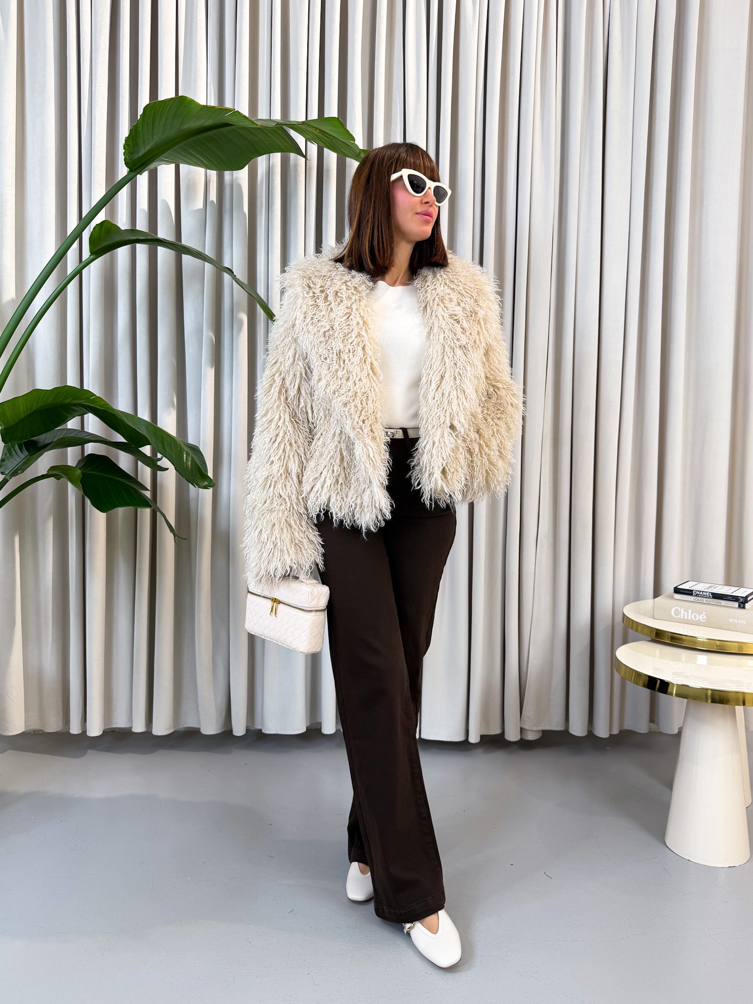 Eco- fur Mongolia burro