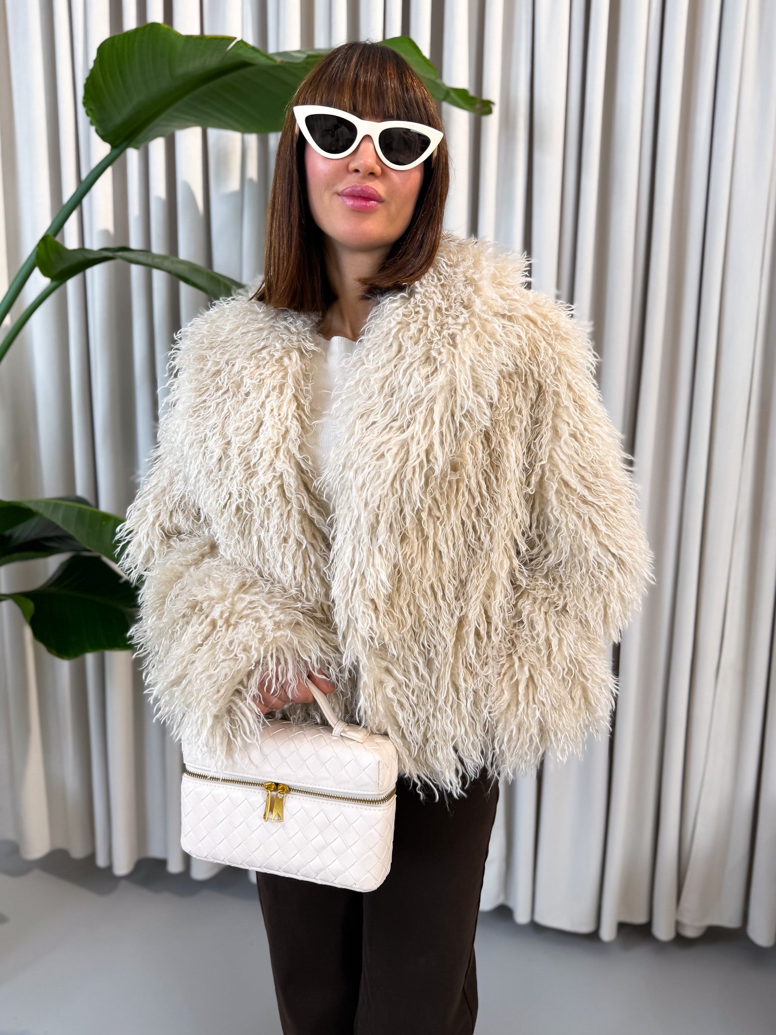 Eco- fur Mongolia burro