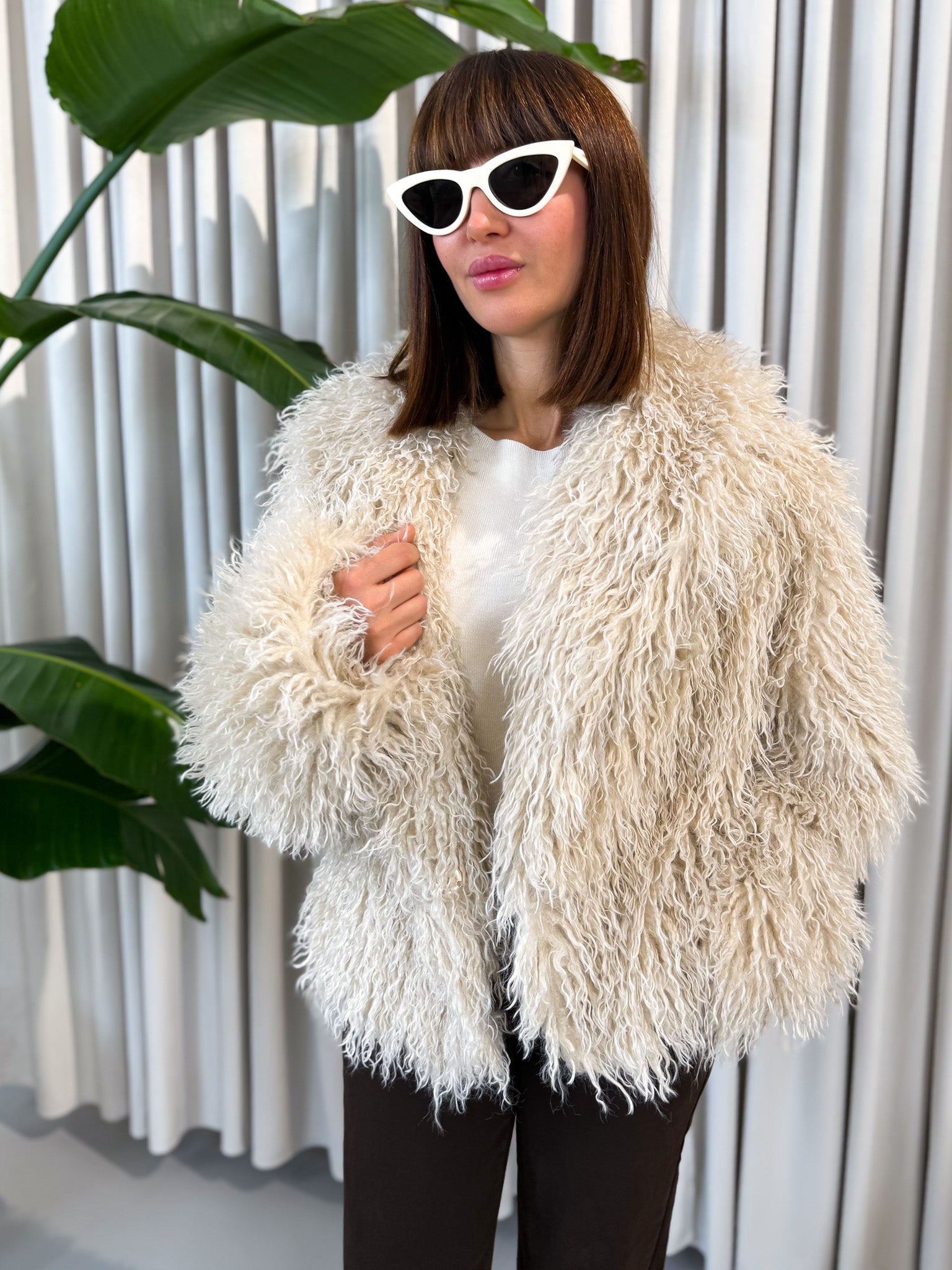 Eco- fur Mongolia burro