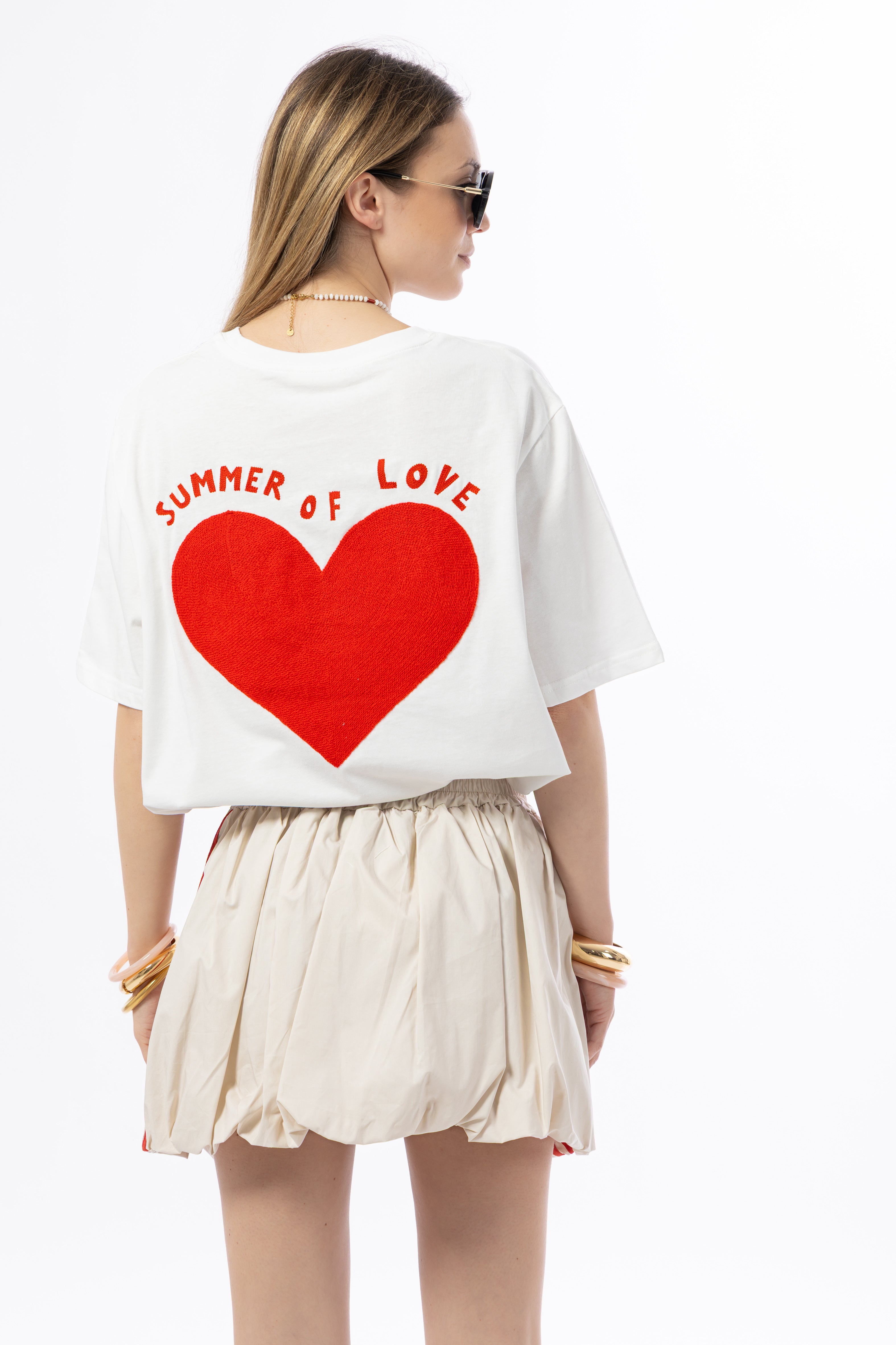 T-shirt over summer love