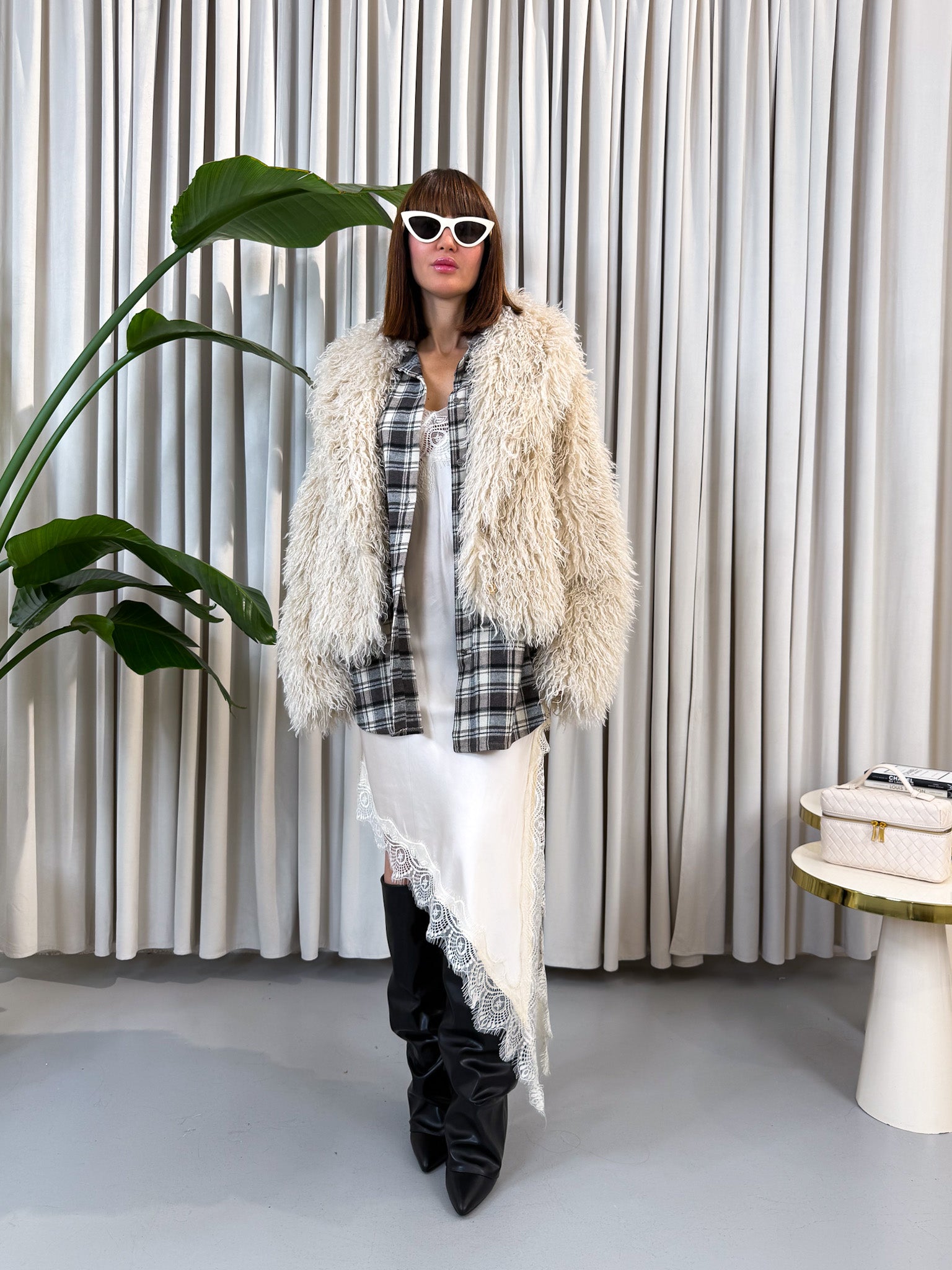 Eco- fur Mongolia burro