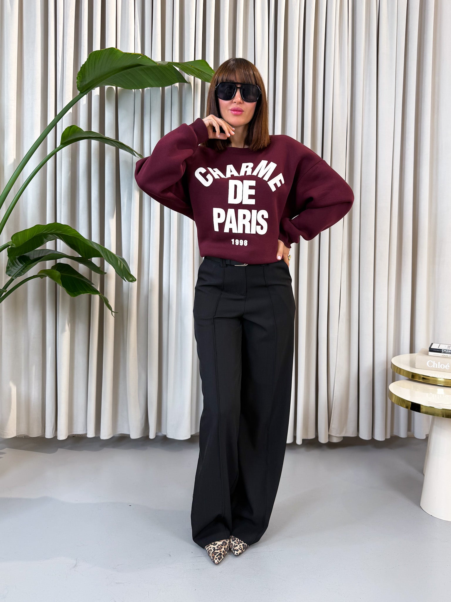 Felpa Charme Paris bordeaux