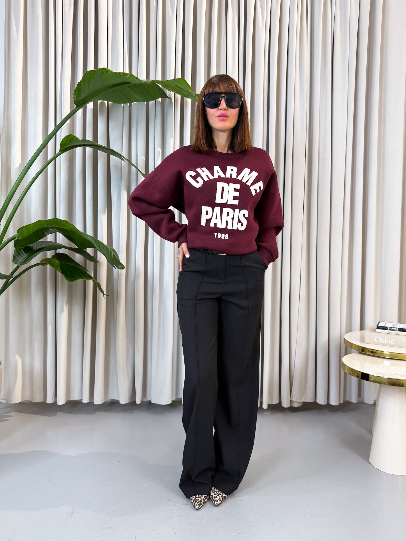 Felpa Charme Paris bordeaux