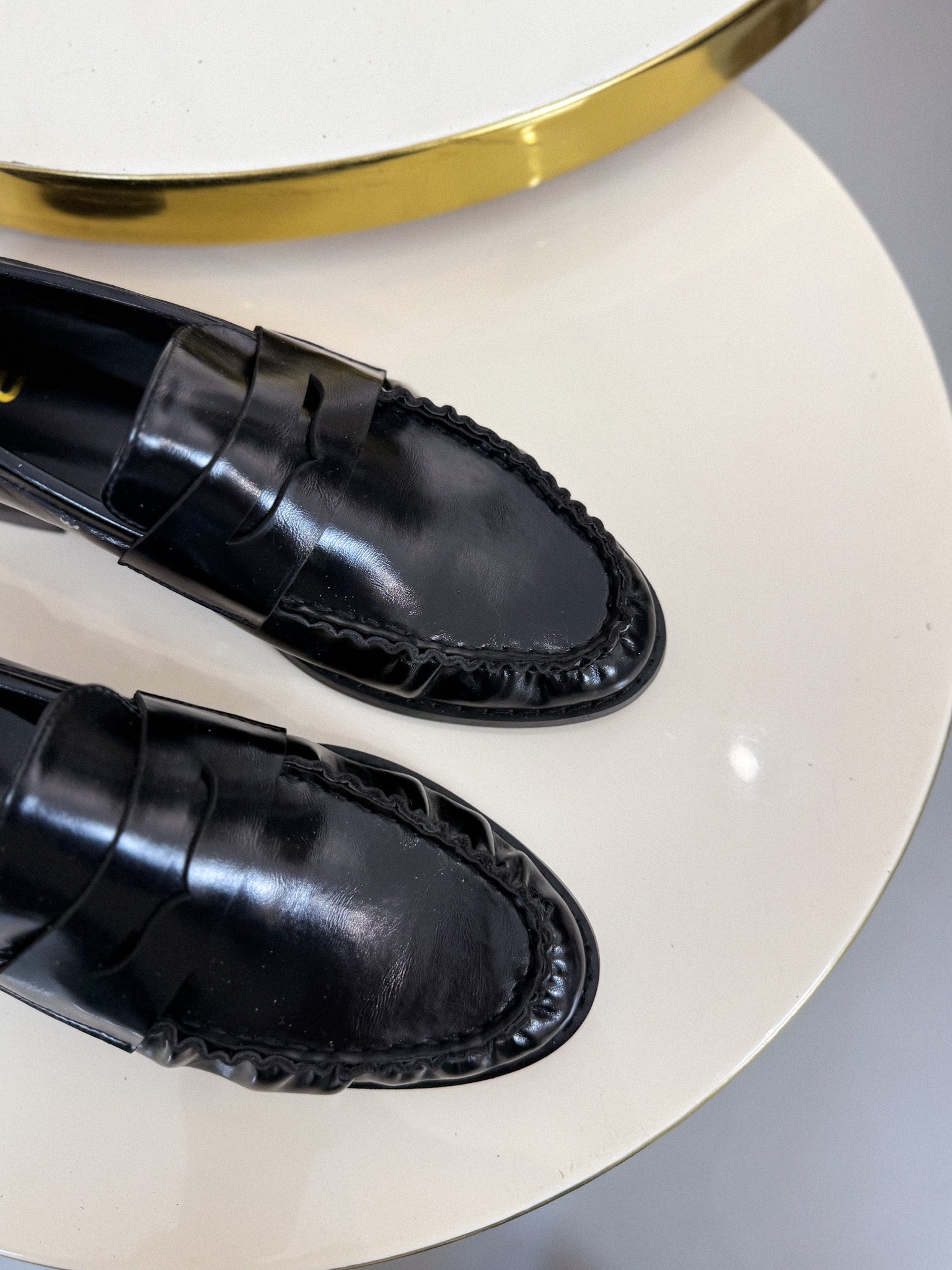 Mocassino simil pelle