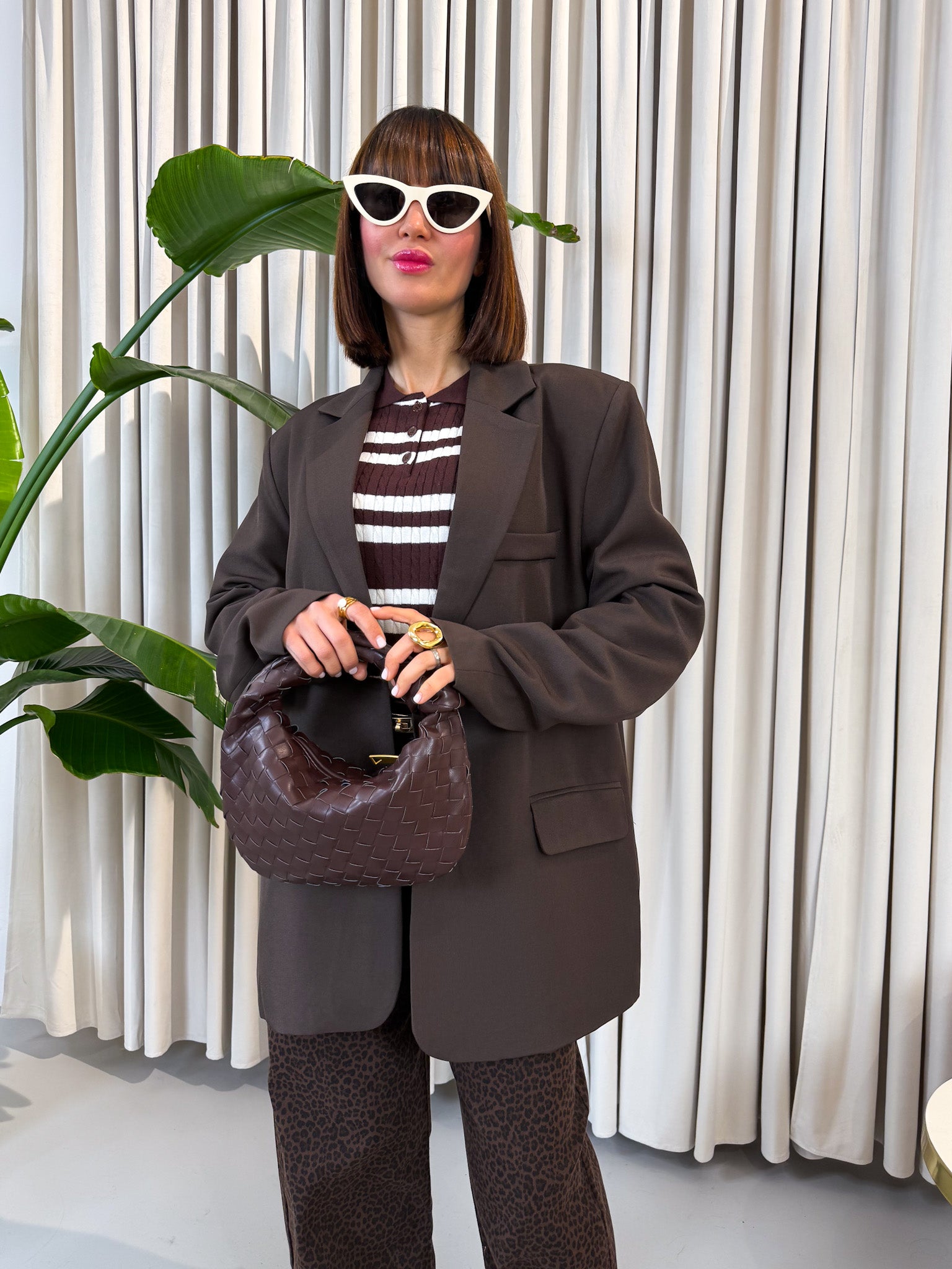 Blazer over cioccolato