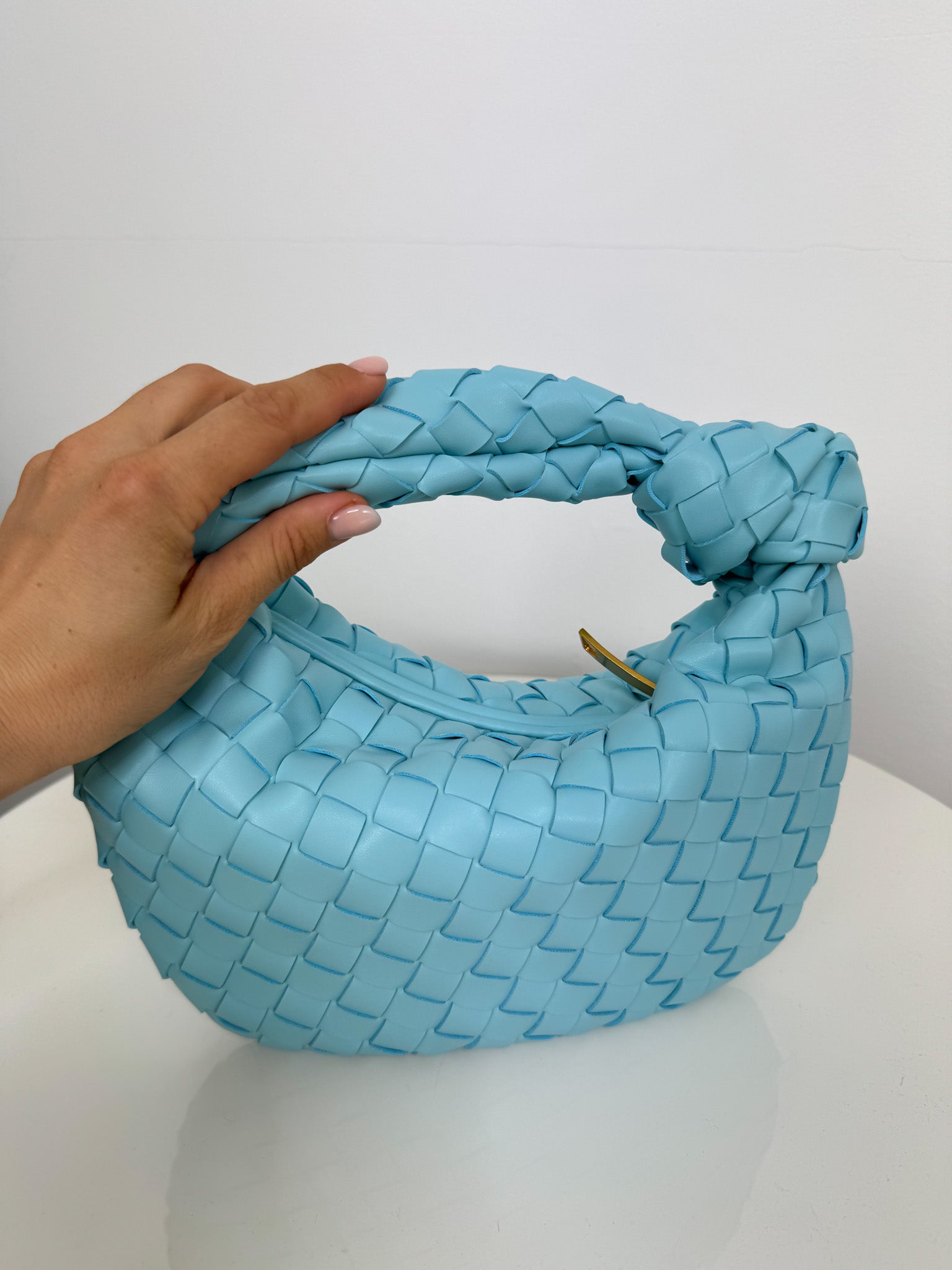 Borsa Tess mini intrecciata