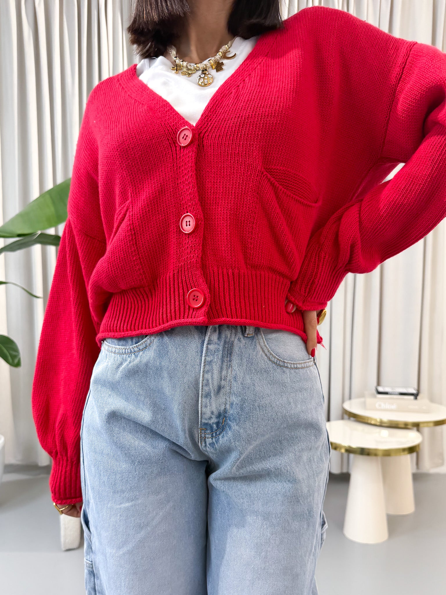 Cardigan corto