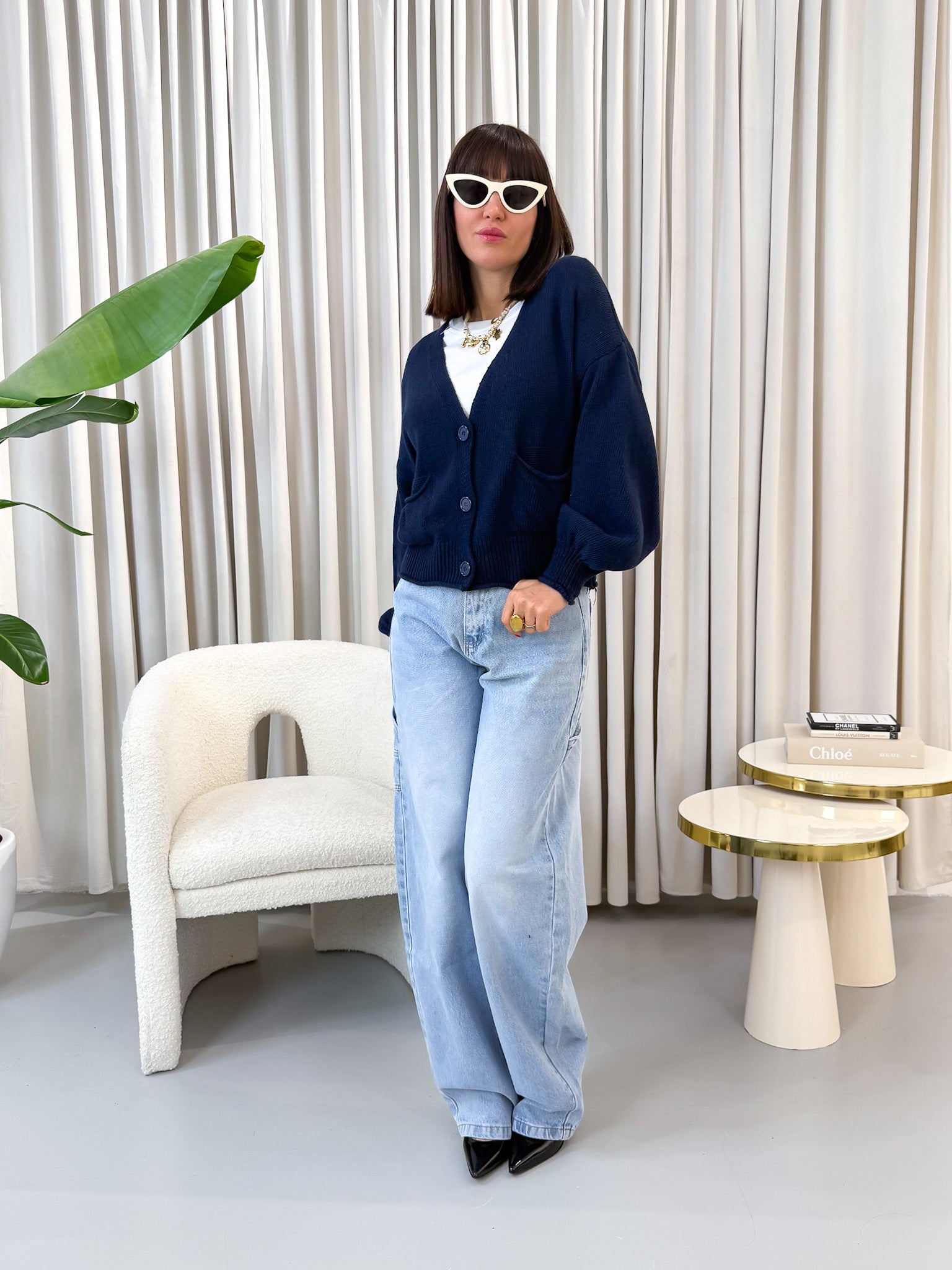 Cardigan corto