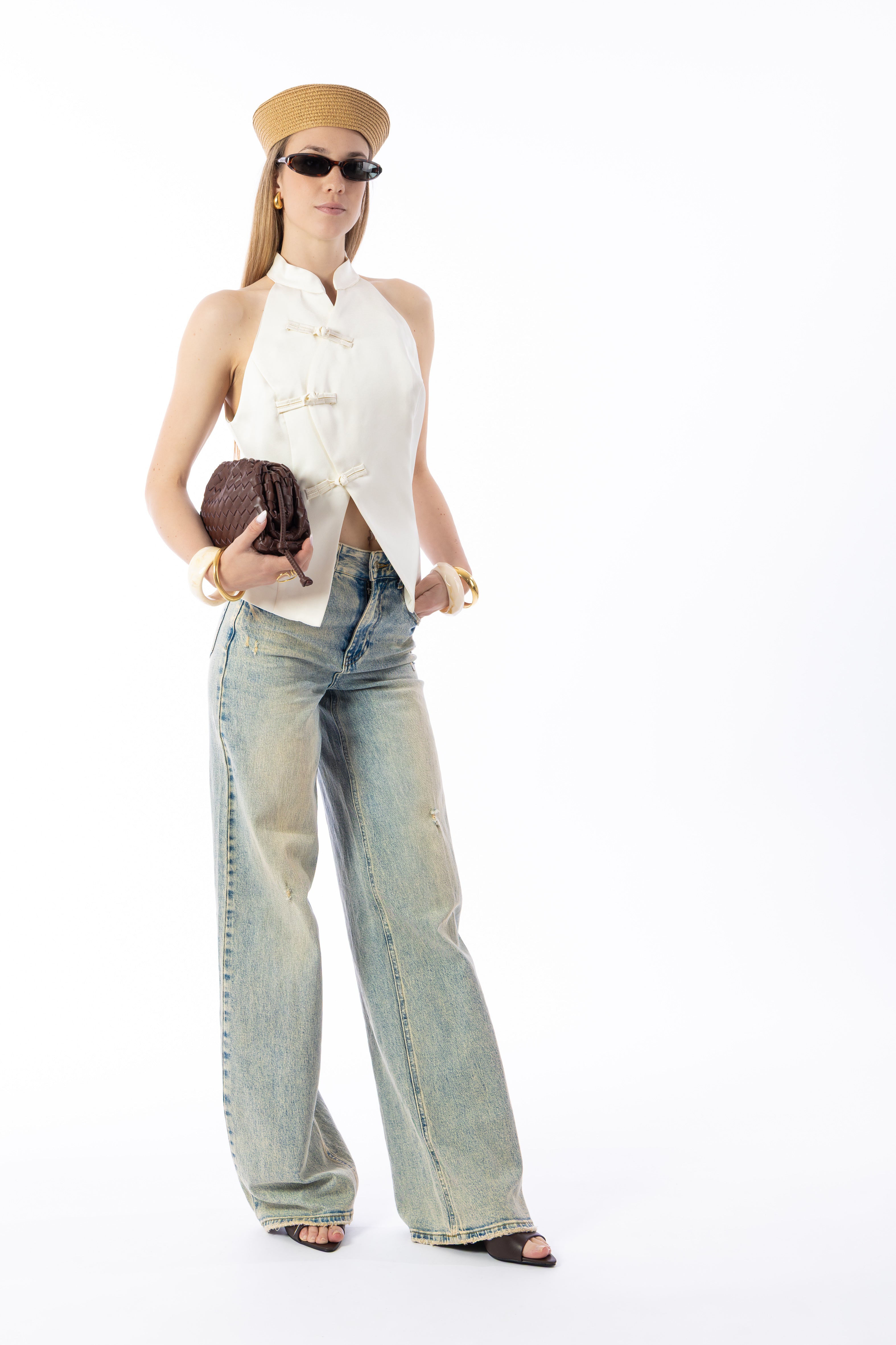 Jeans wide leg