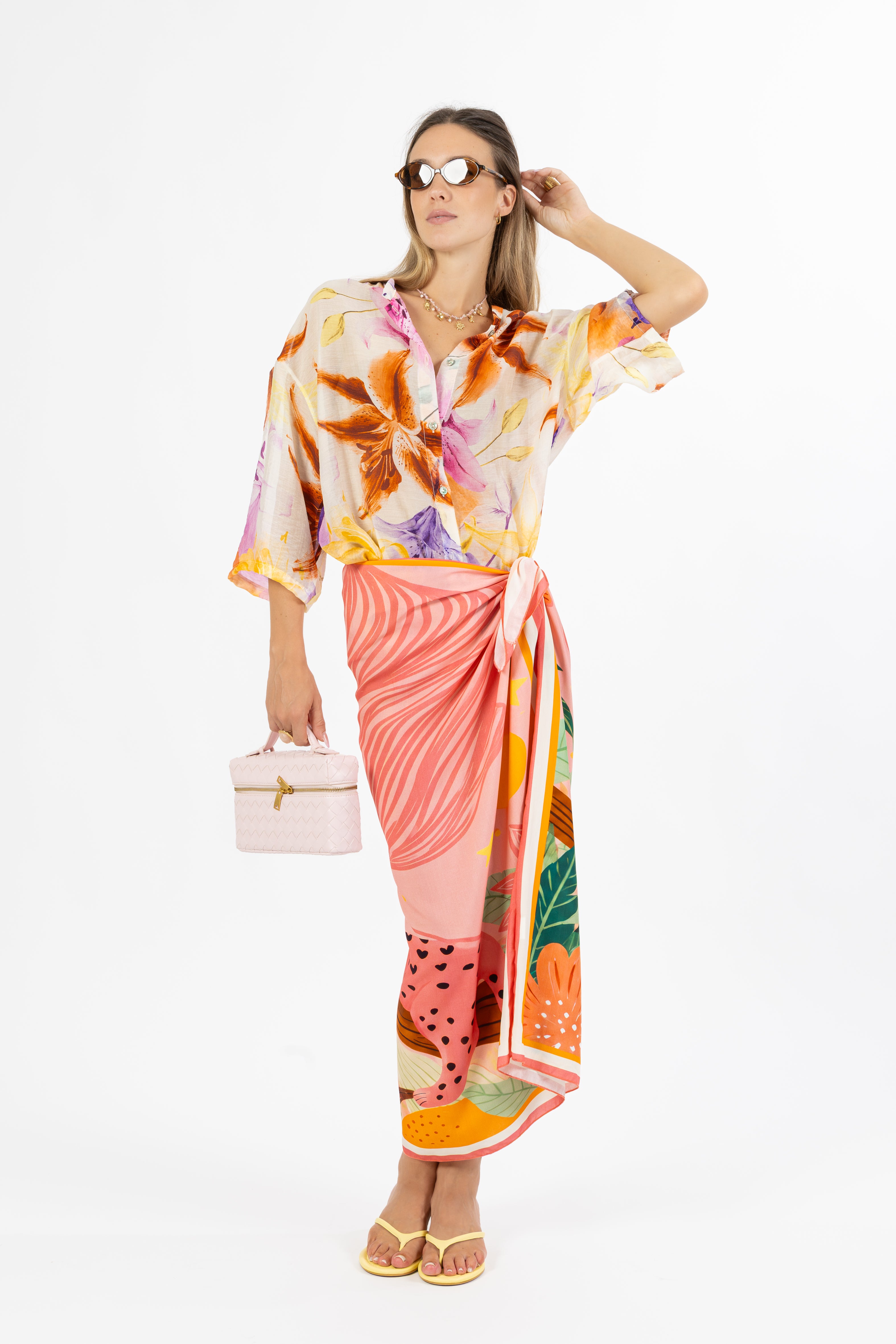 Camicia Flowers