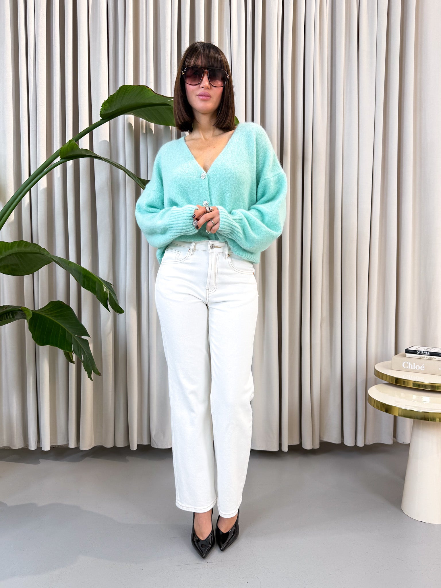 Cardigan alpaca tiffany