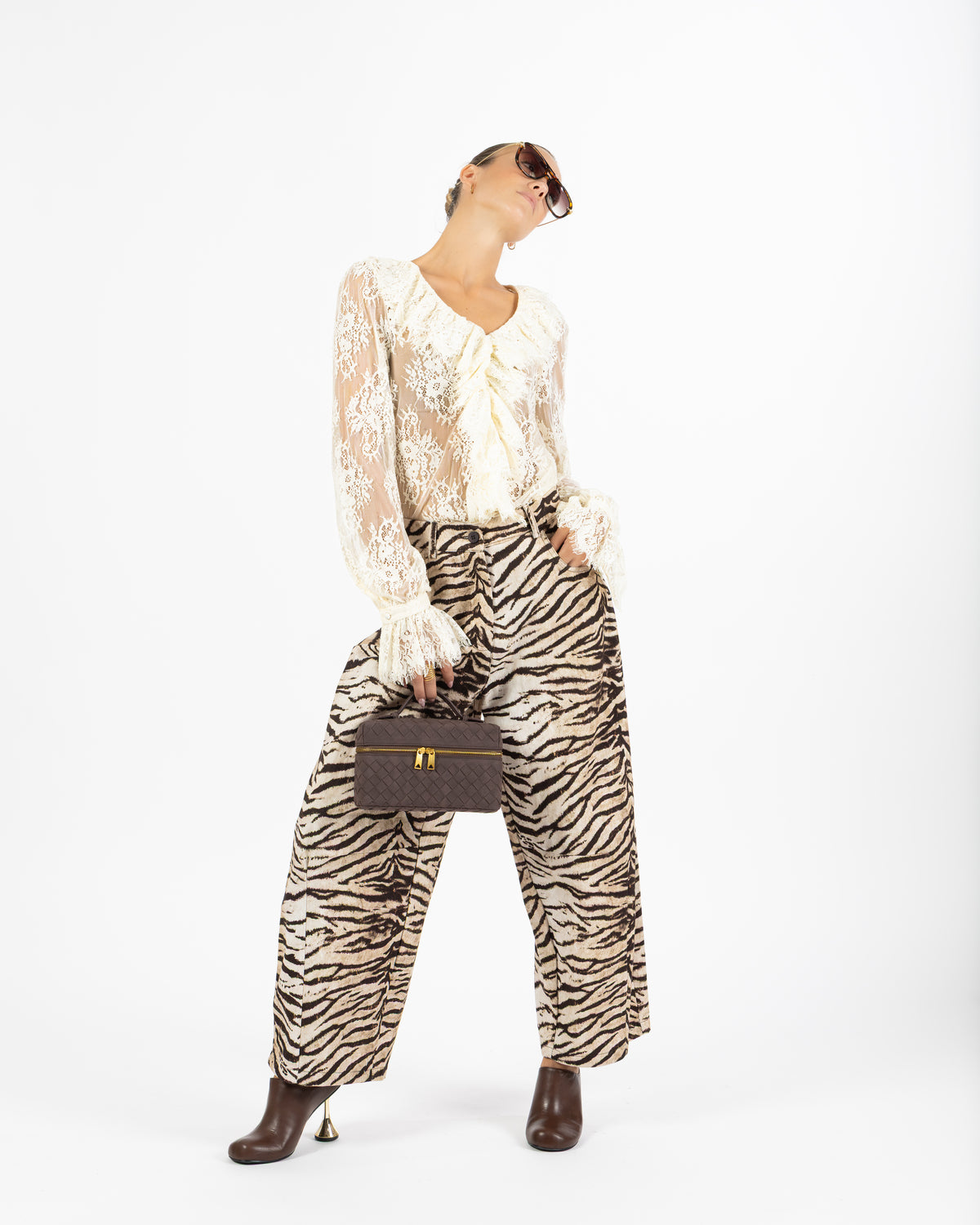 Blusa pizzo