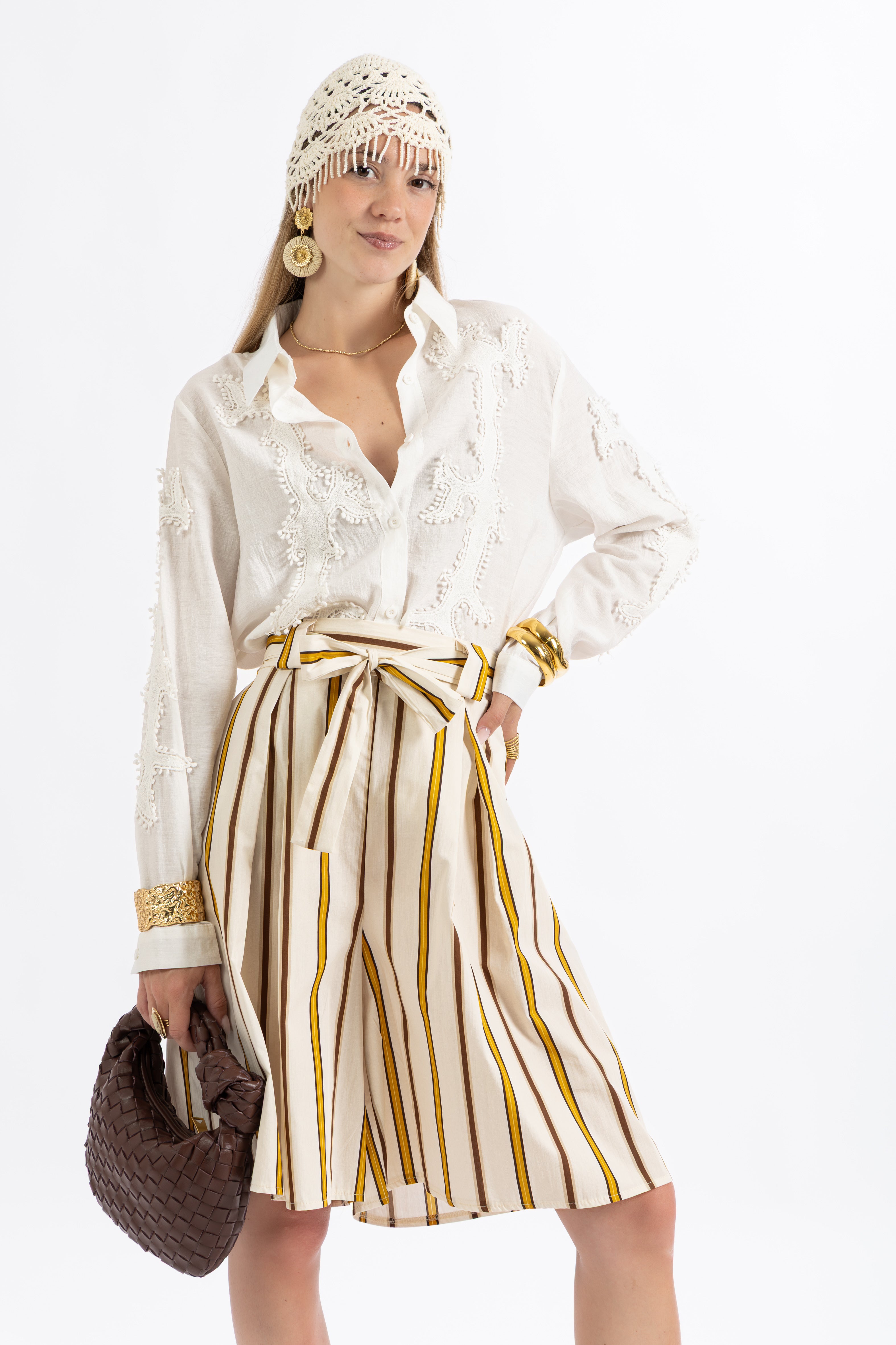 Camicia ricami