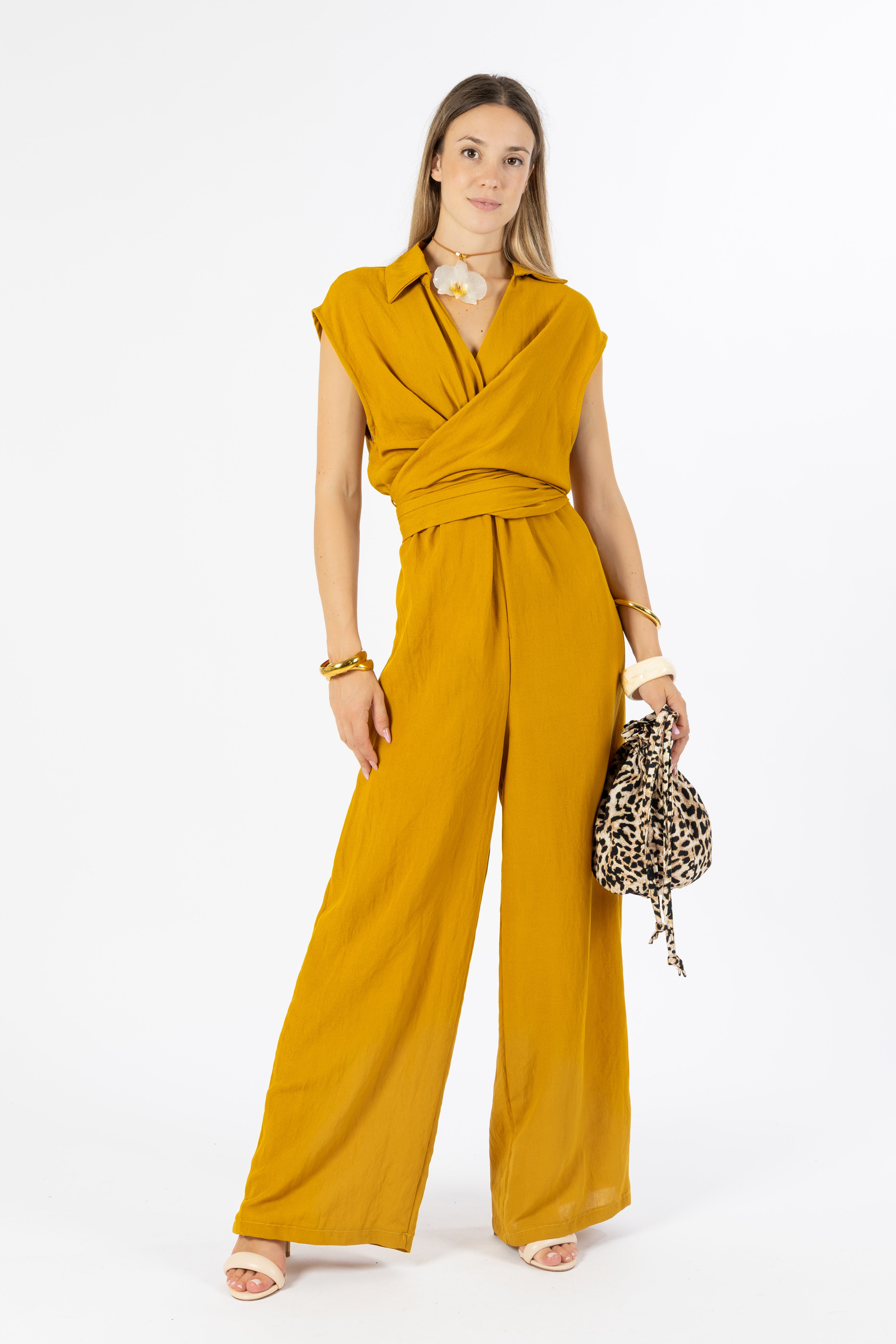 Jumpsuit senape