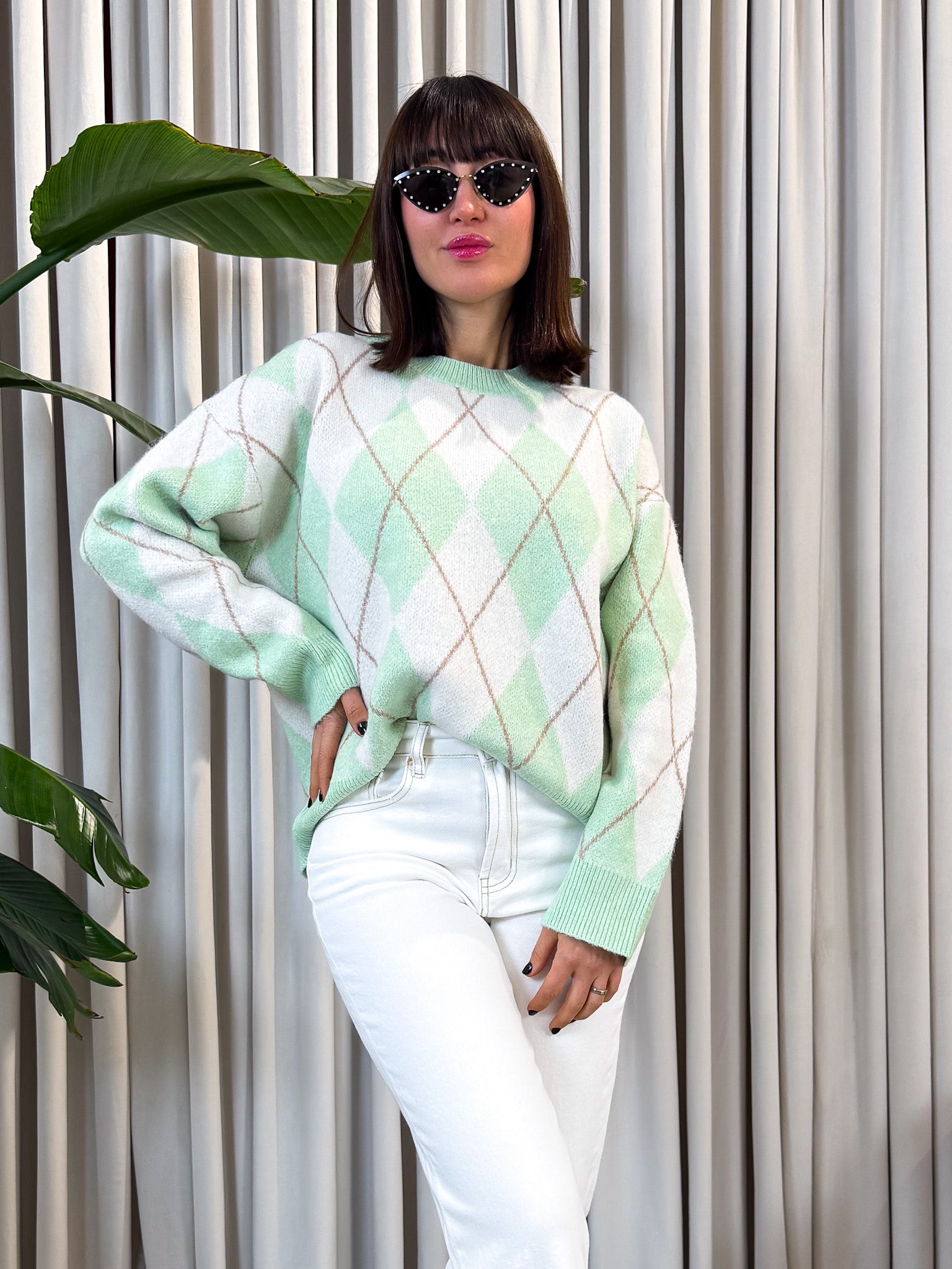 Pullover rombi Tiffany