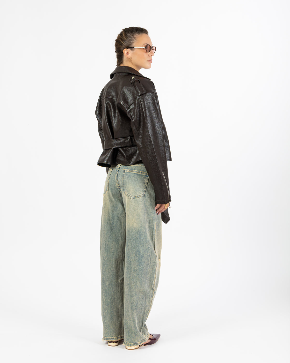 Jeans chiaro balloon