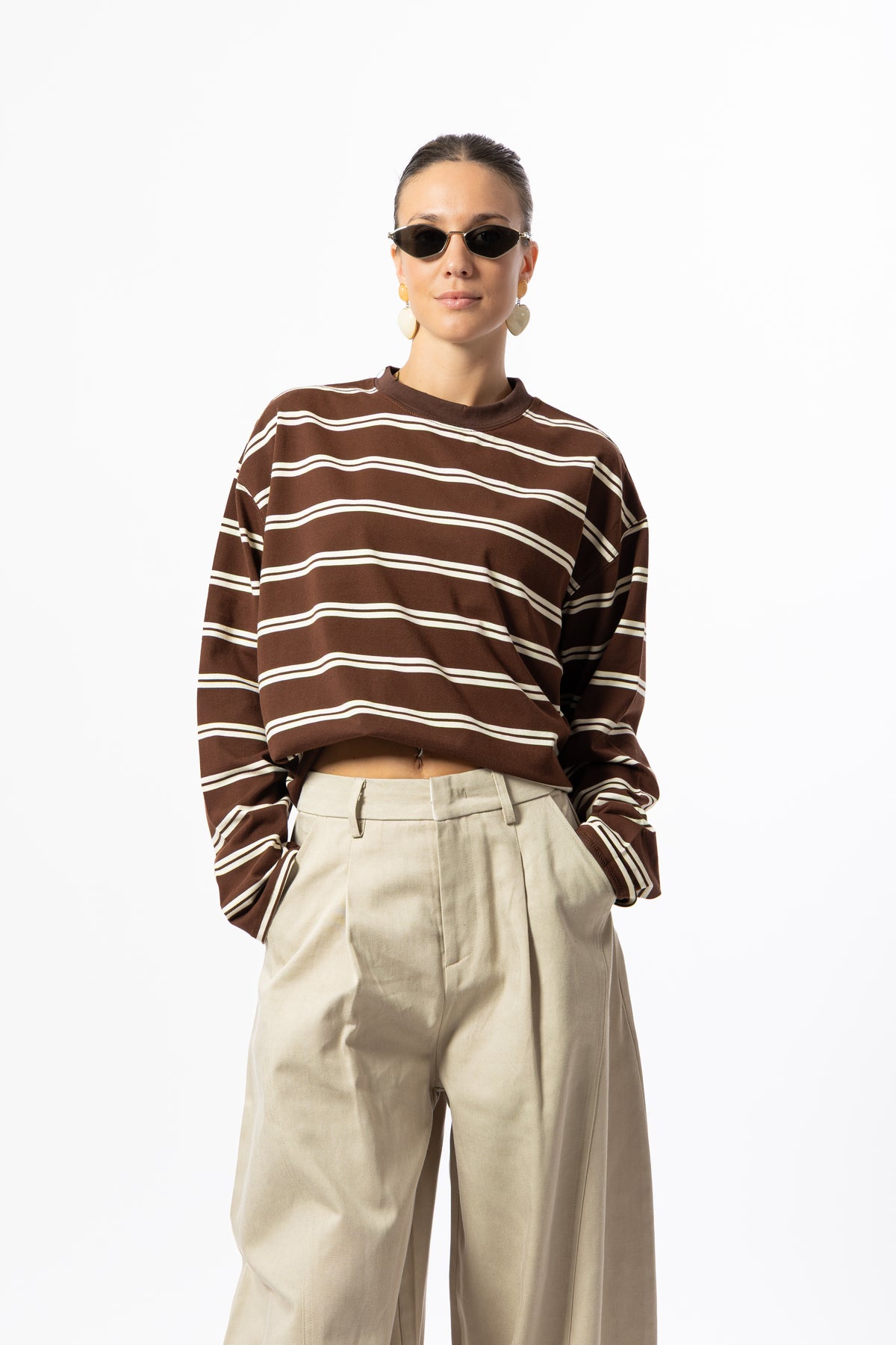 Maglia over righe